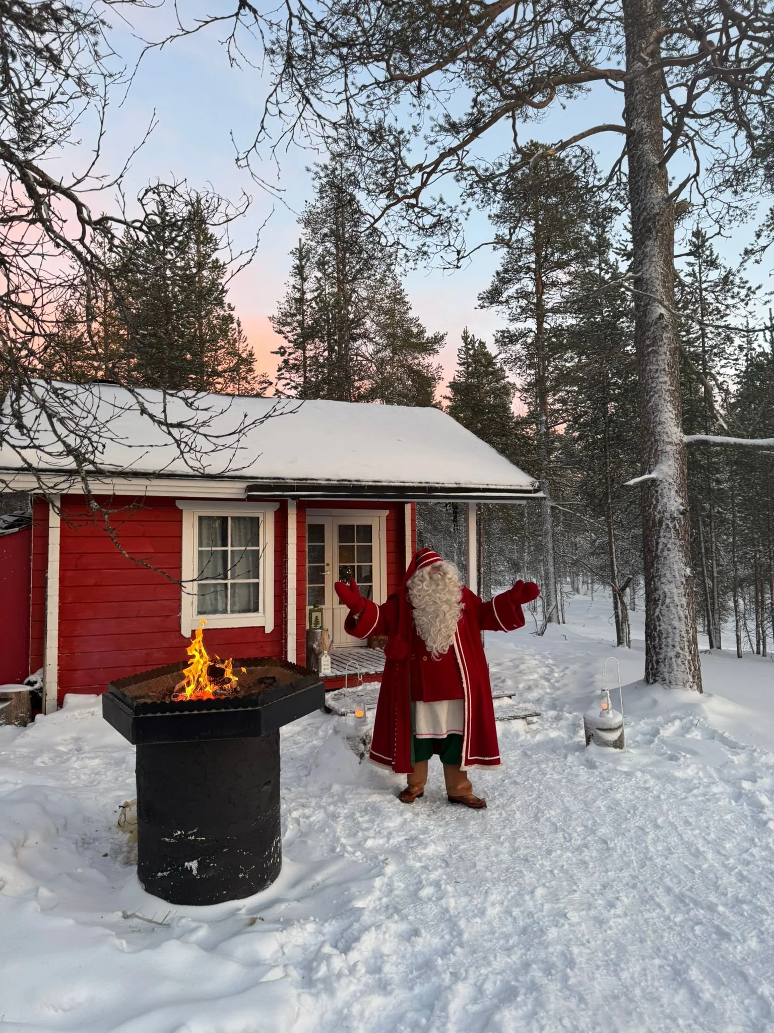 Searching for Santa, Lapland trip with kids, Saariselka