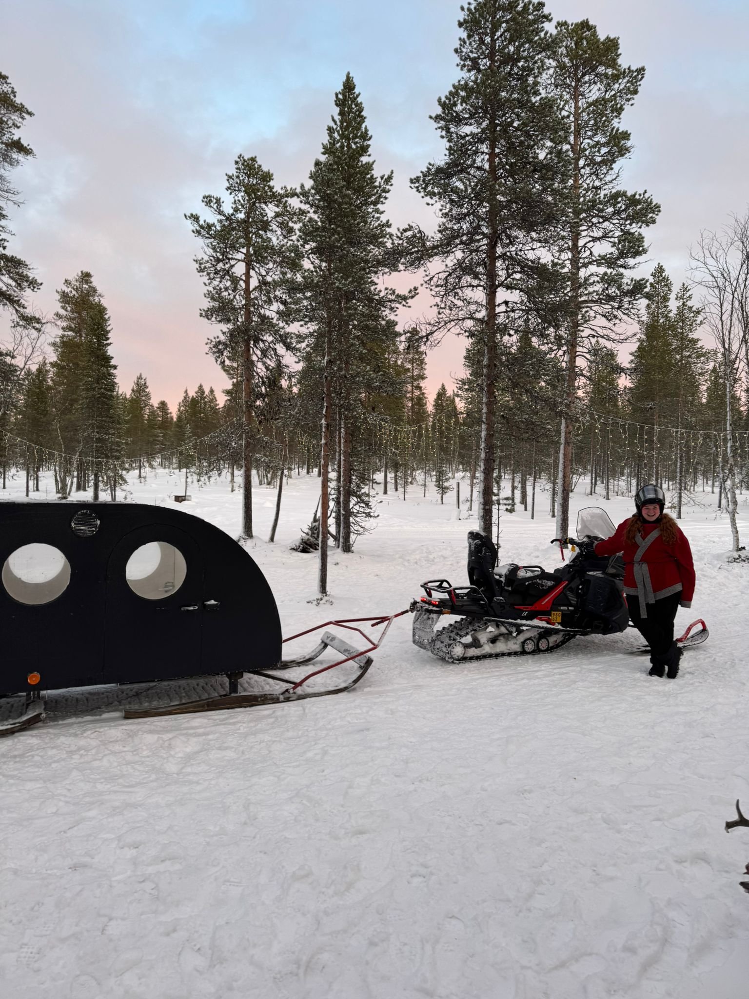 Elf Snowmobile, Searching for Santa Experience, NLV Saariselka