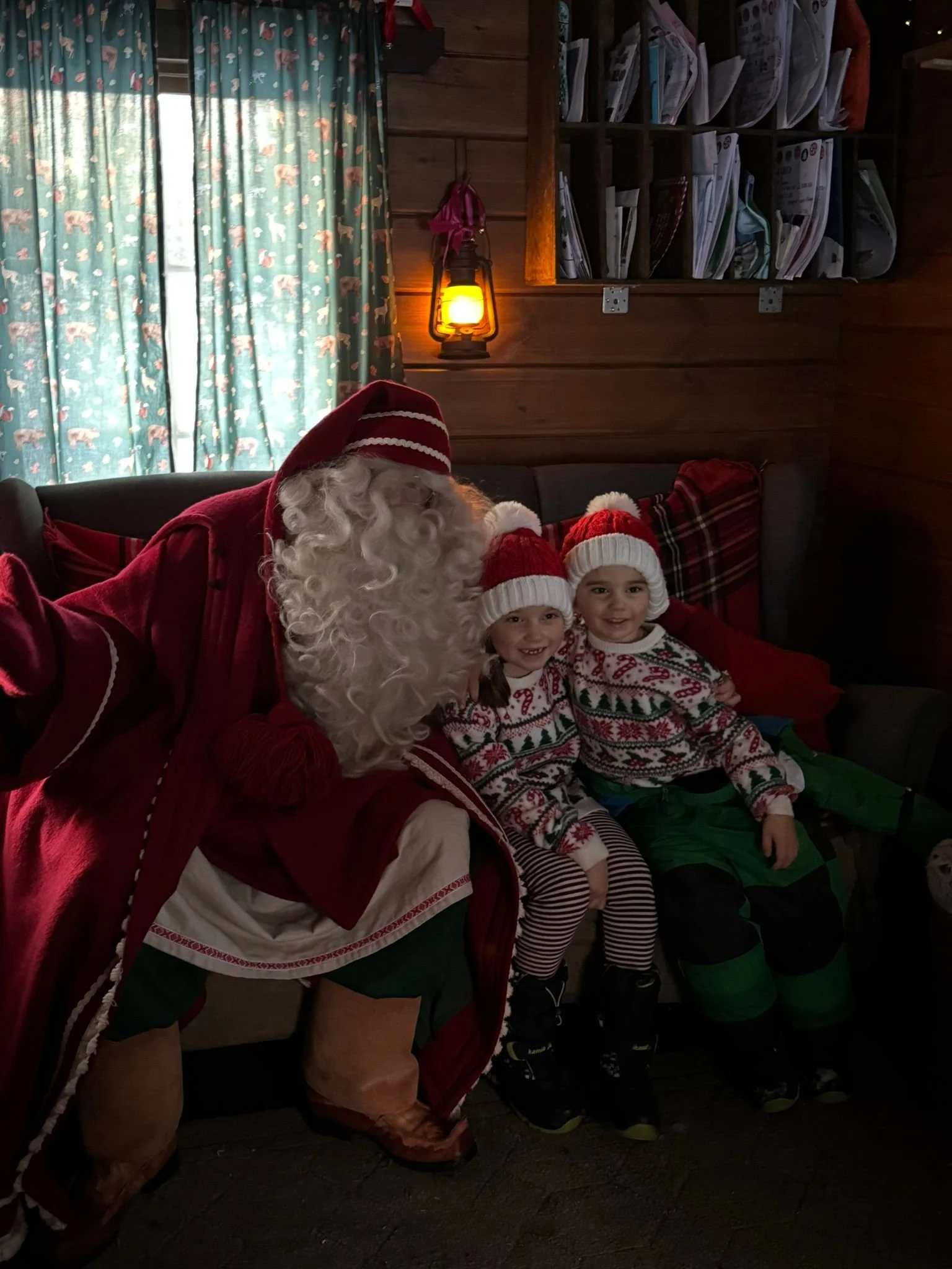 Meeting Santa in the North Pole, Lapland trip with kids