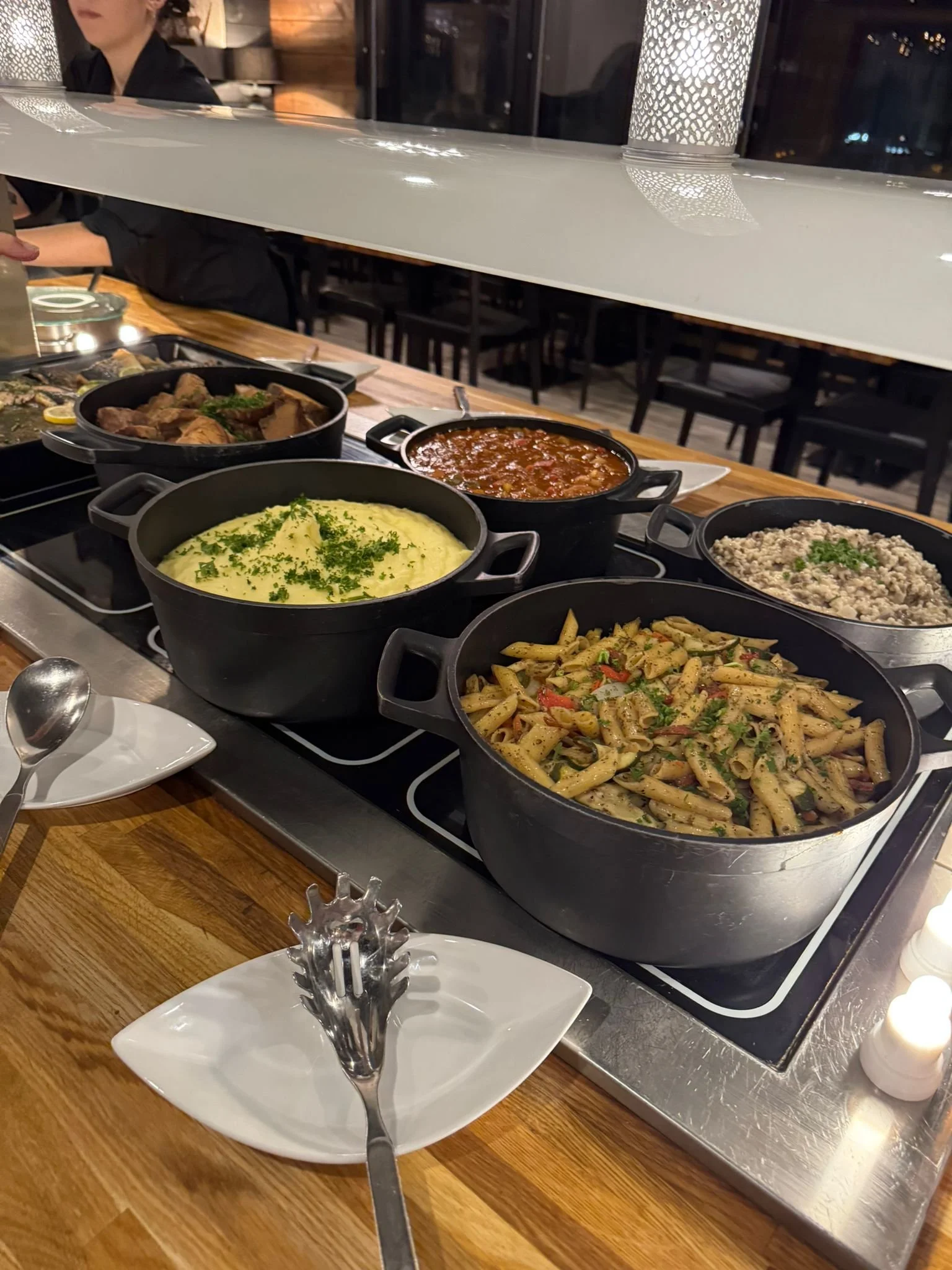 Dinner Buffet at Northern Lights Village, Saariselka