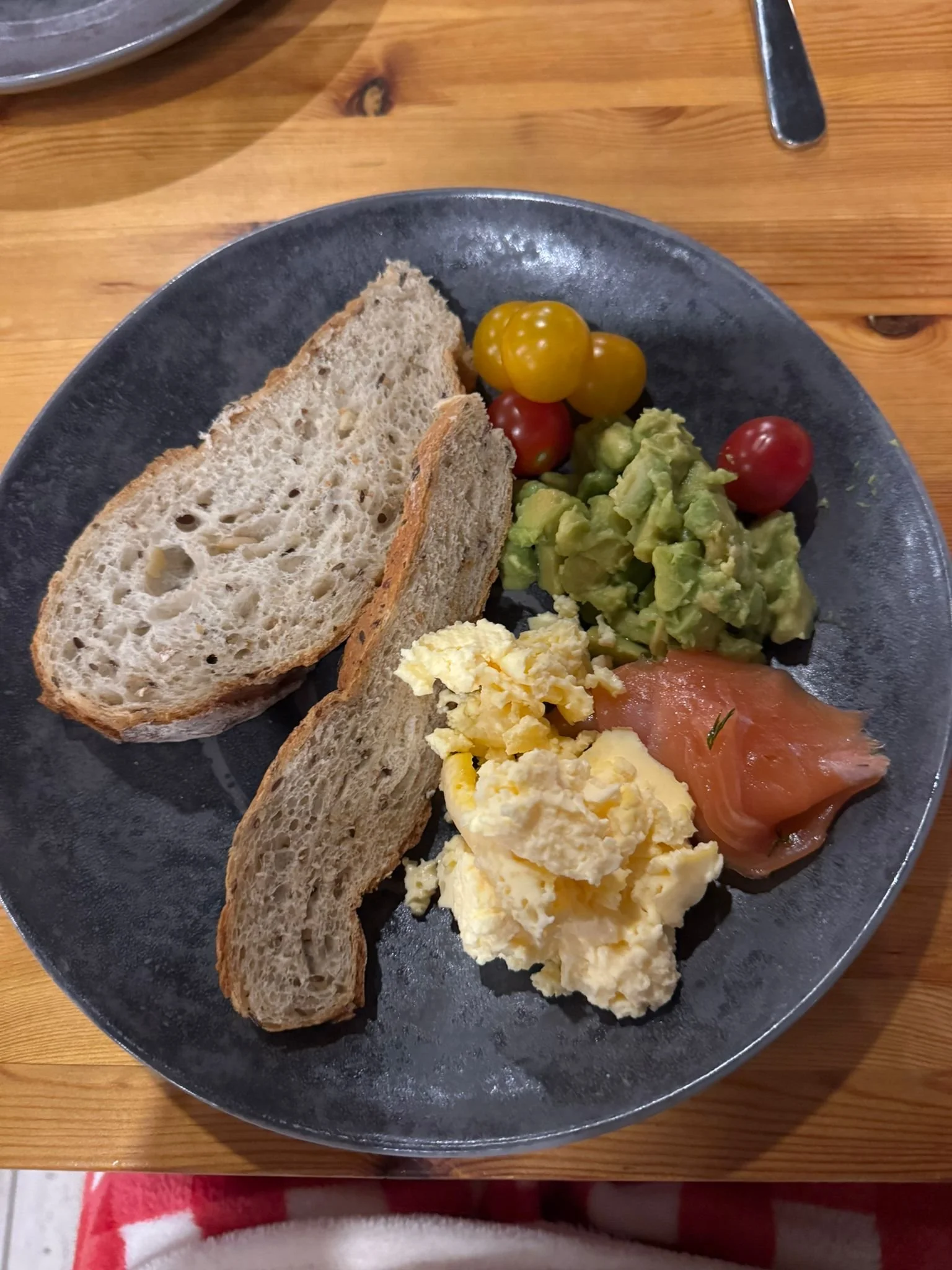 Eggs and Avocado, Breafast brunch buffet, Northern Lights Village Saariselka