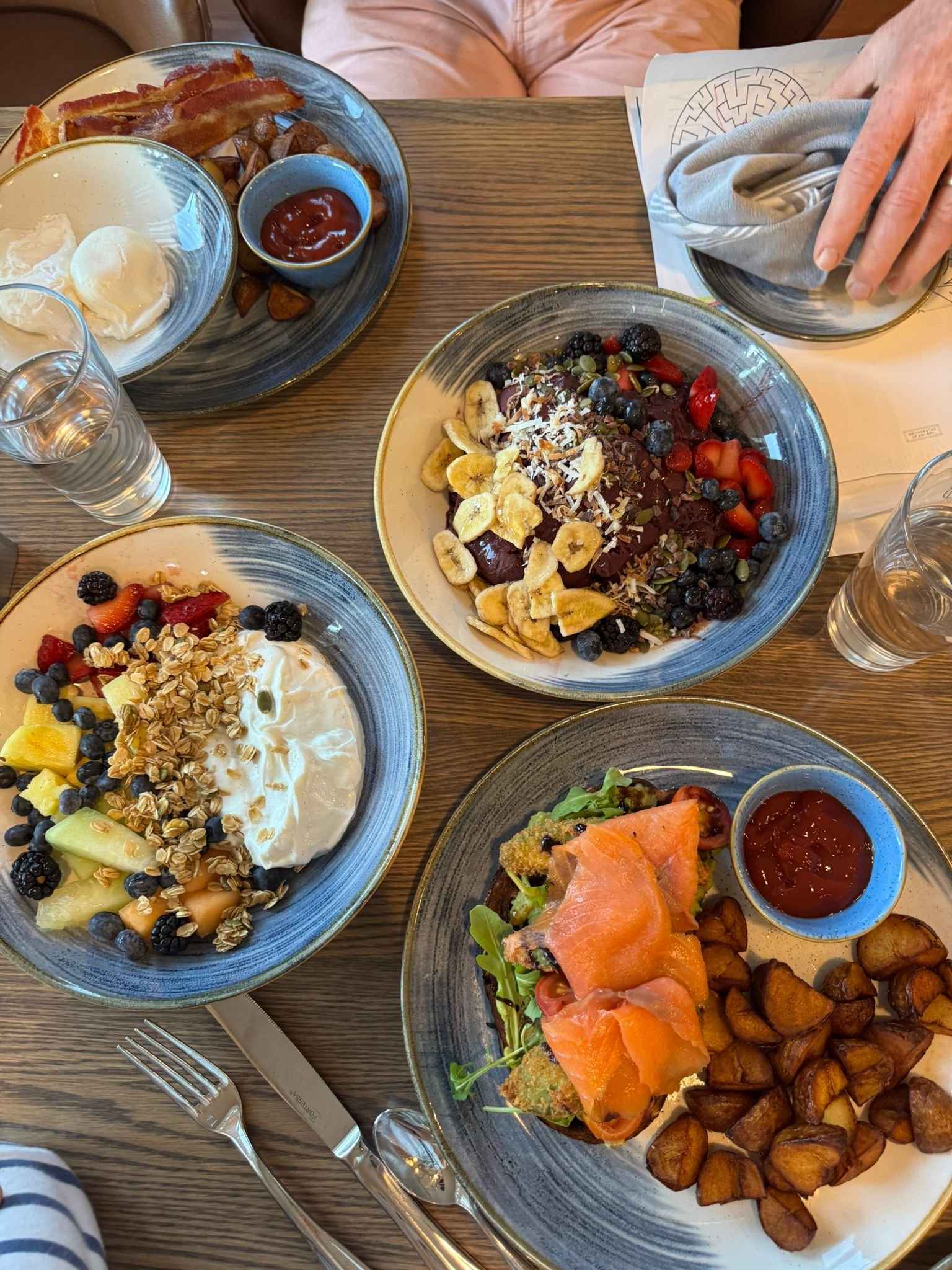 Breakfast at the Inn at Celebration, visit Kissimmee with kids