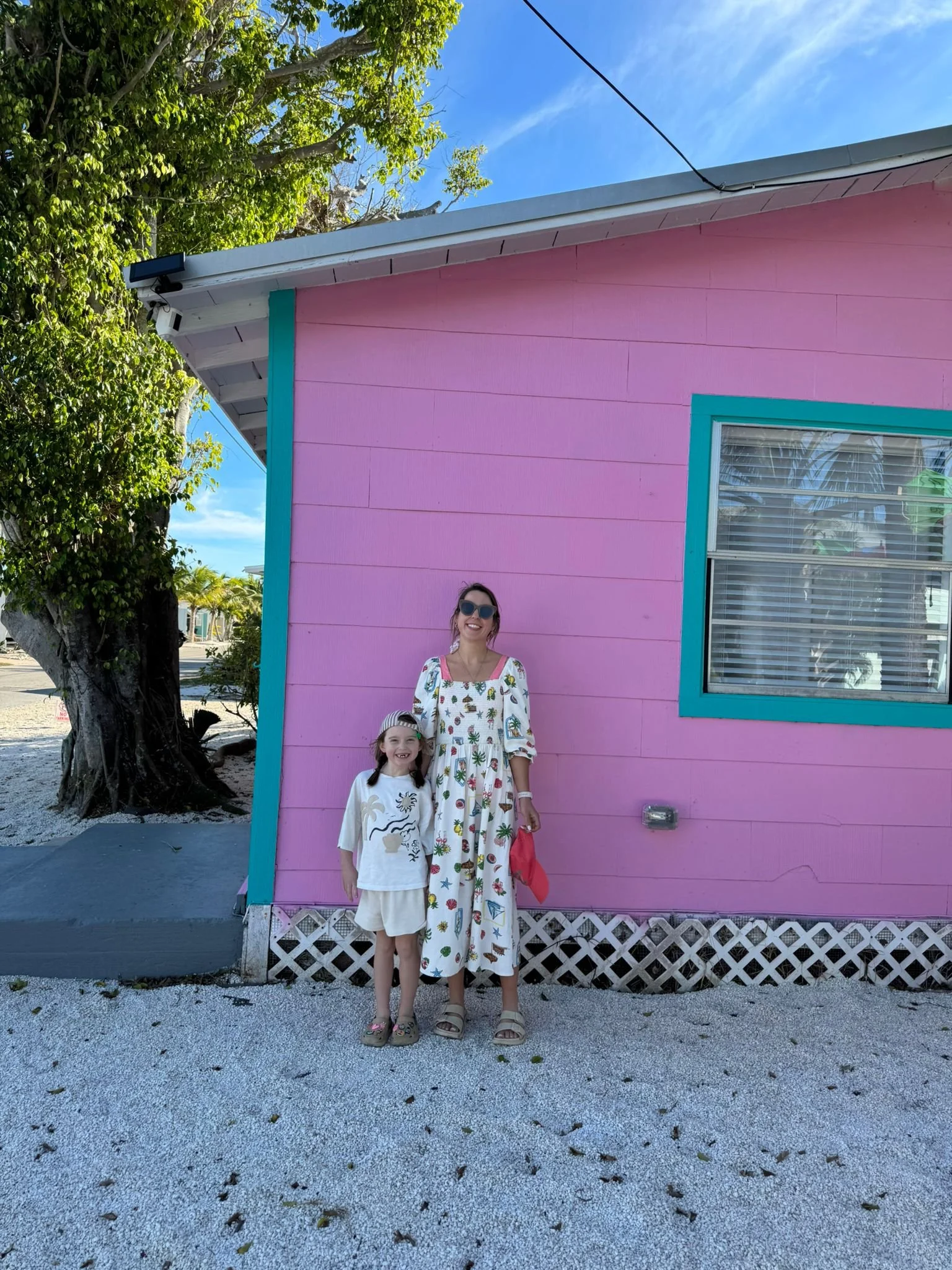Colourful houses, Anna Maria Island, South Florida with Kids Guide