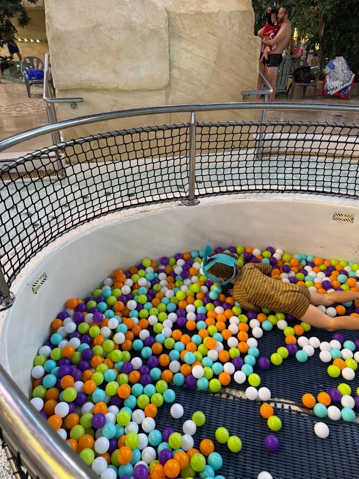 Baby swimming, Aqua Mundo, Swimming at French Center Parcs, Les Villages Nature Paris