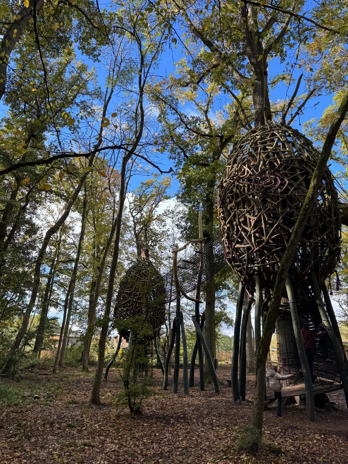 Outdoor playgrounds, French Center Parcs, Les Villages Nature Paris