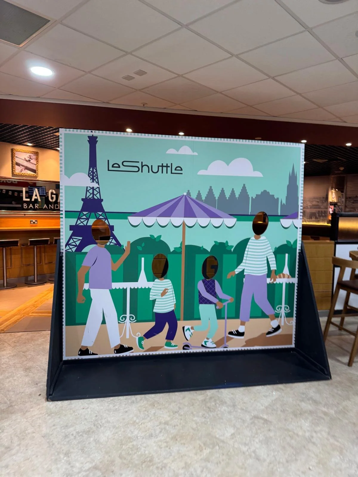 Le Shuttle Folkestone to Calais, Family Trip to Paris