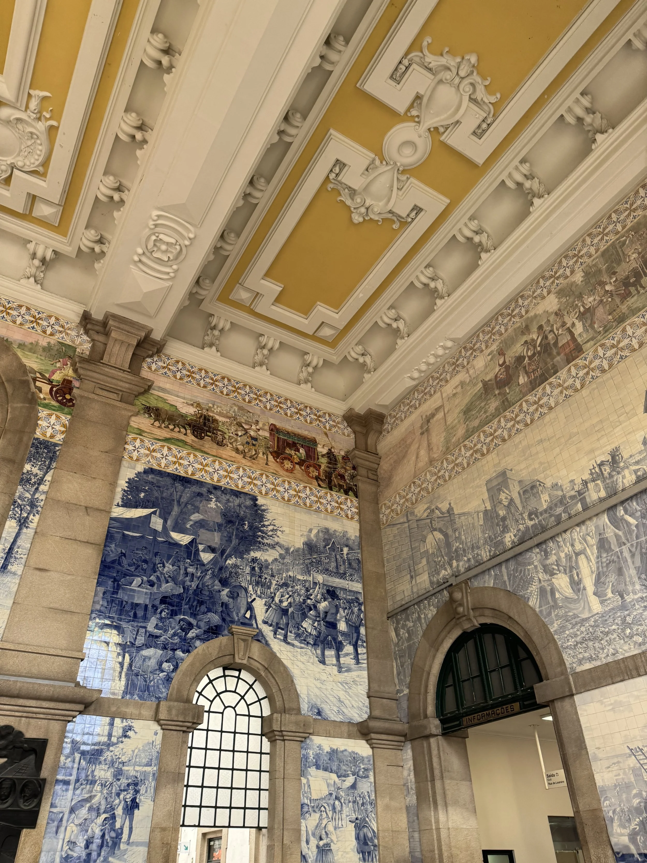 Porto Sao Bento, Porto Travel with kids, Portuguese Family Road Trip