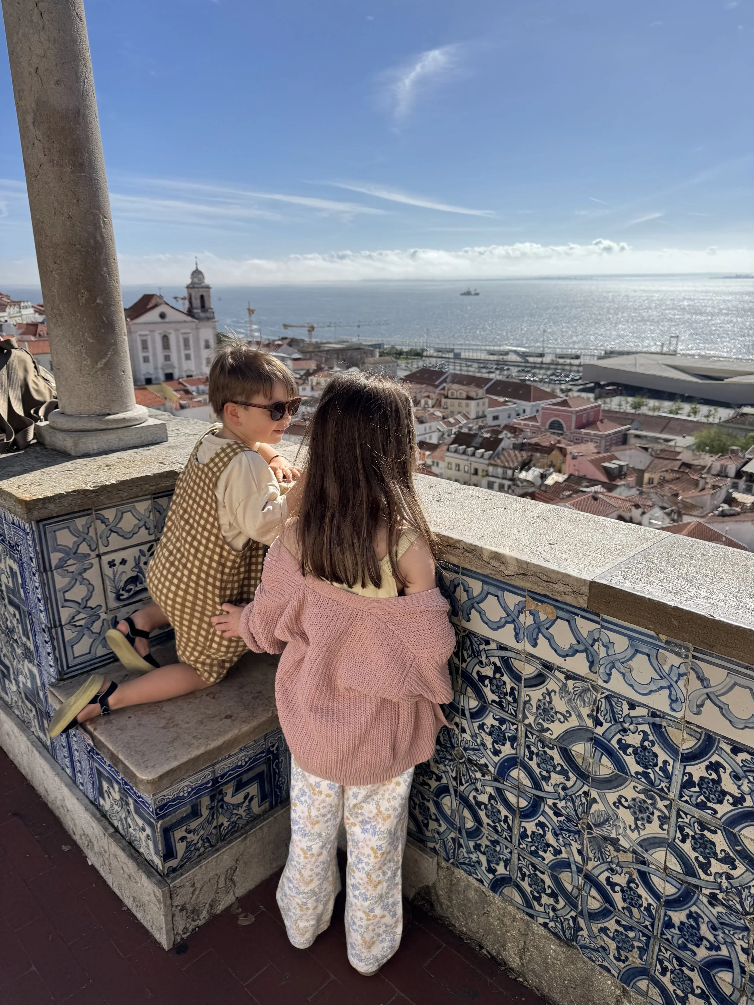 View from Lisbon, Lisbon and Cascais Family Travel Blog