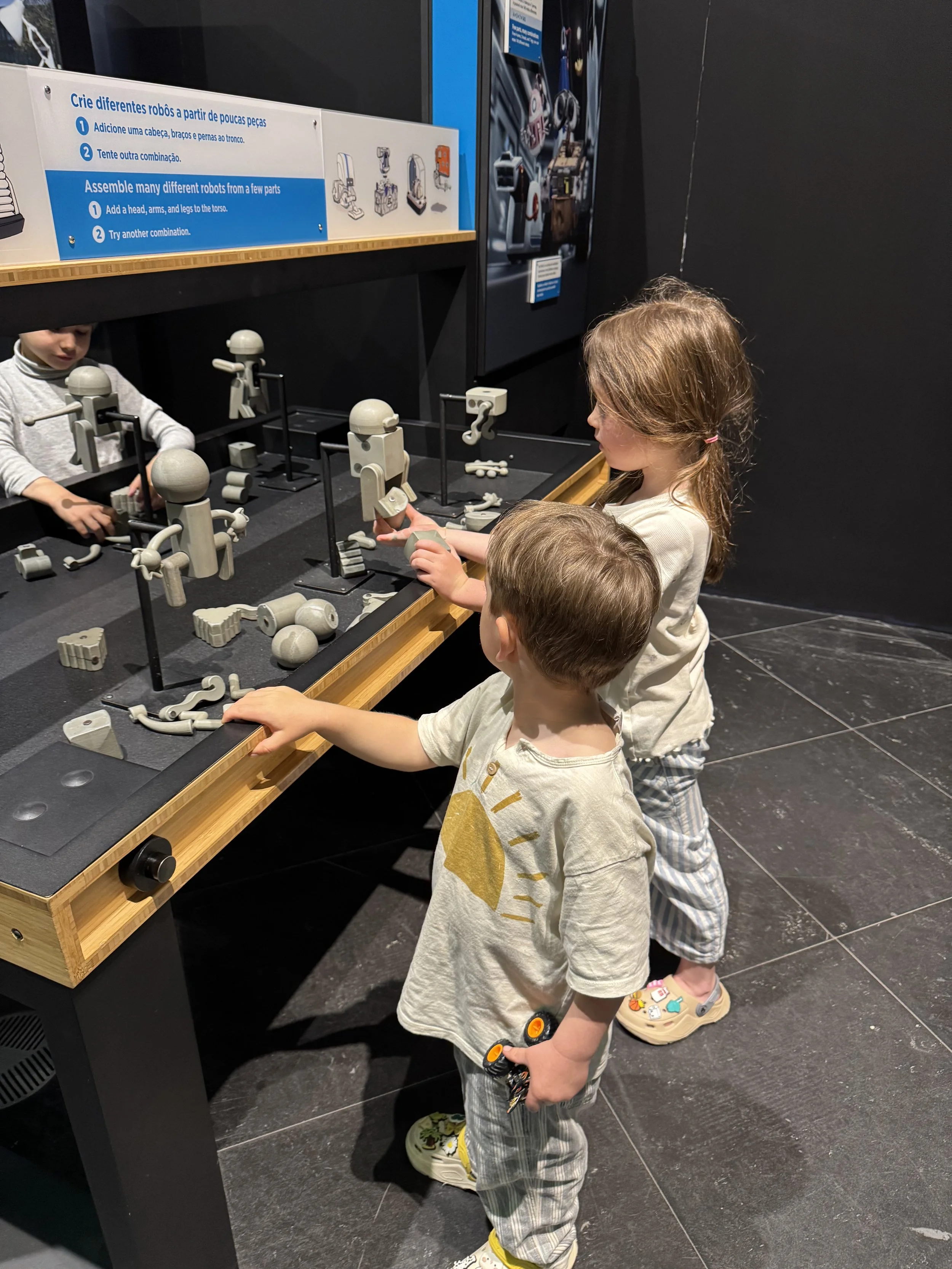 Pixar exhibition, Pavilhão do Conhecimento, Lisbon Cascais Family Travel Blog with Kids