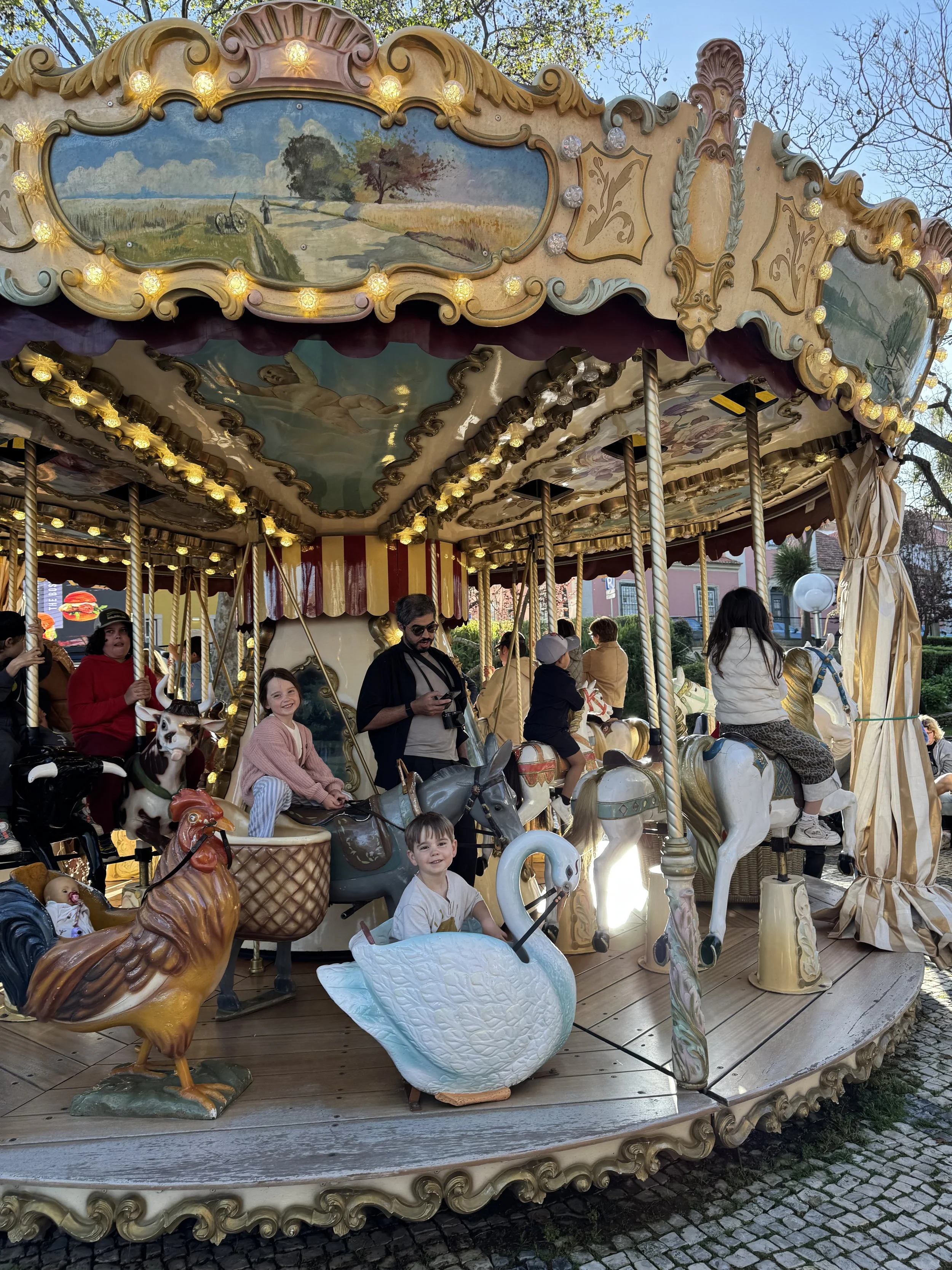 Carousel, Lisbon and Cascais Family Travel Blog