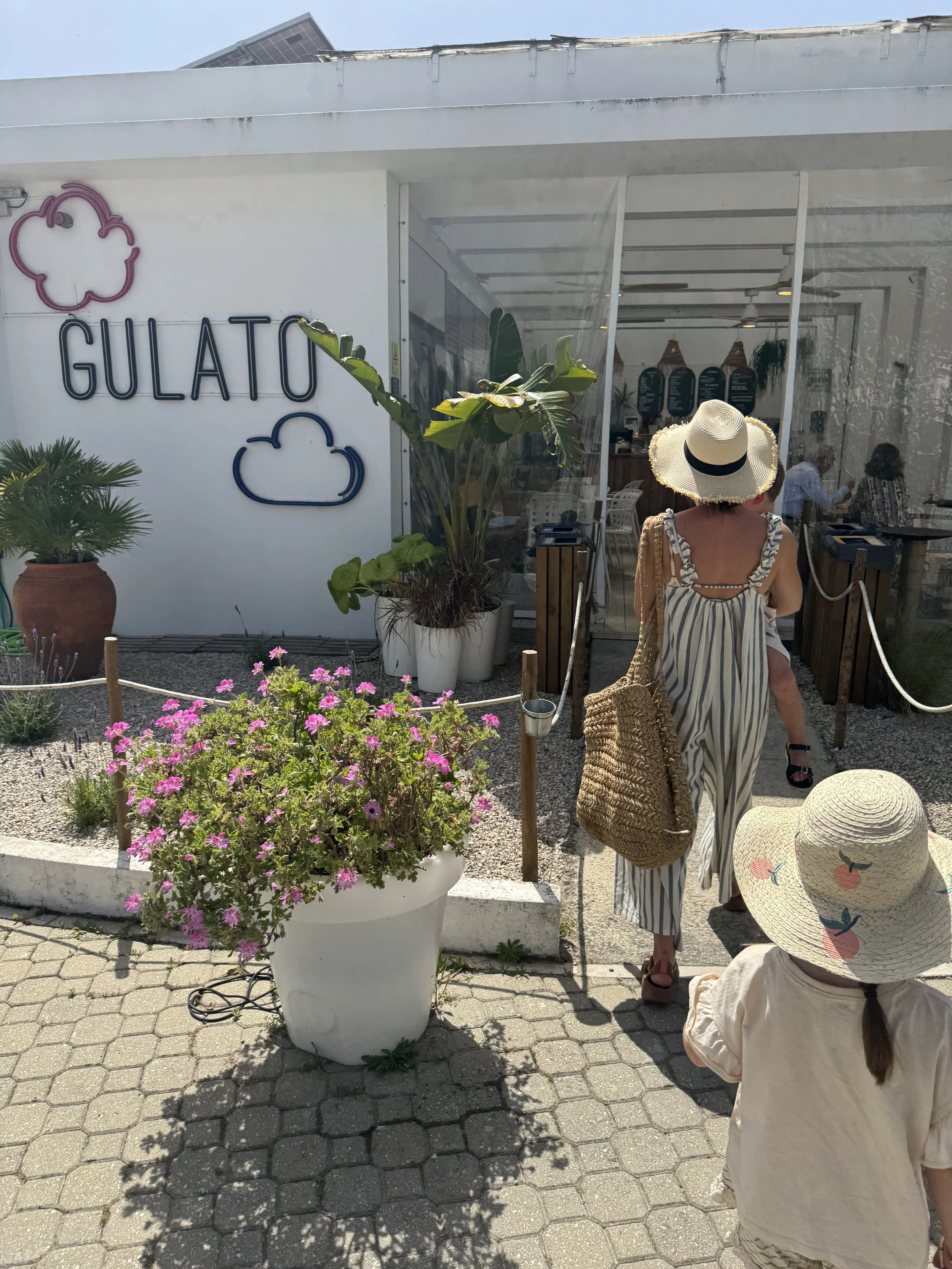 Gulato Gelato, Comporta with Kids