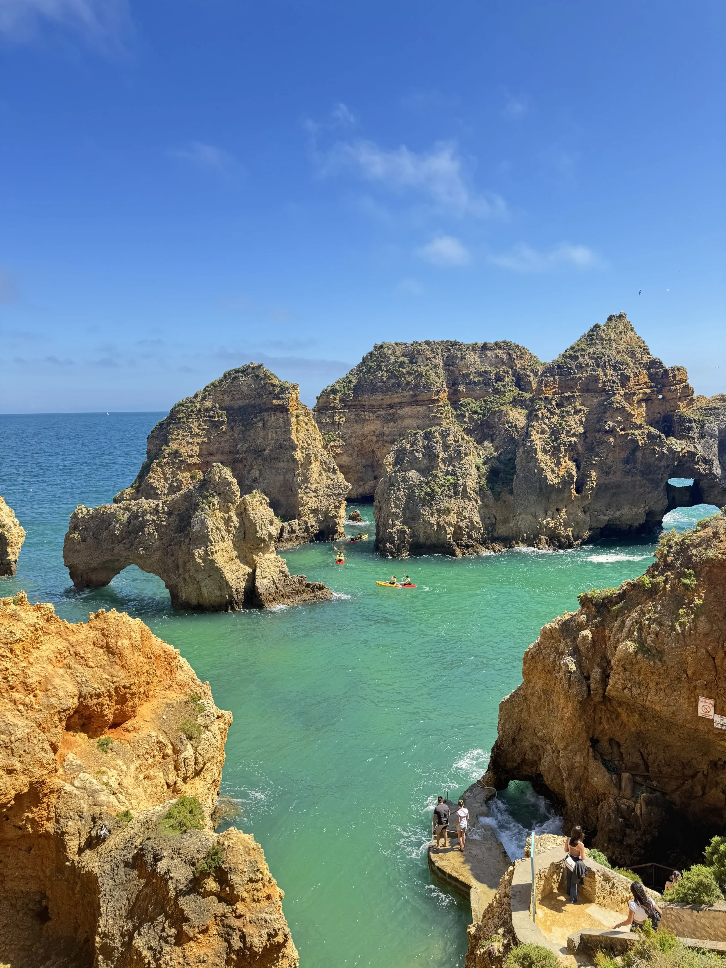 Ponta da Piedade, Algarve with Kids