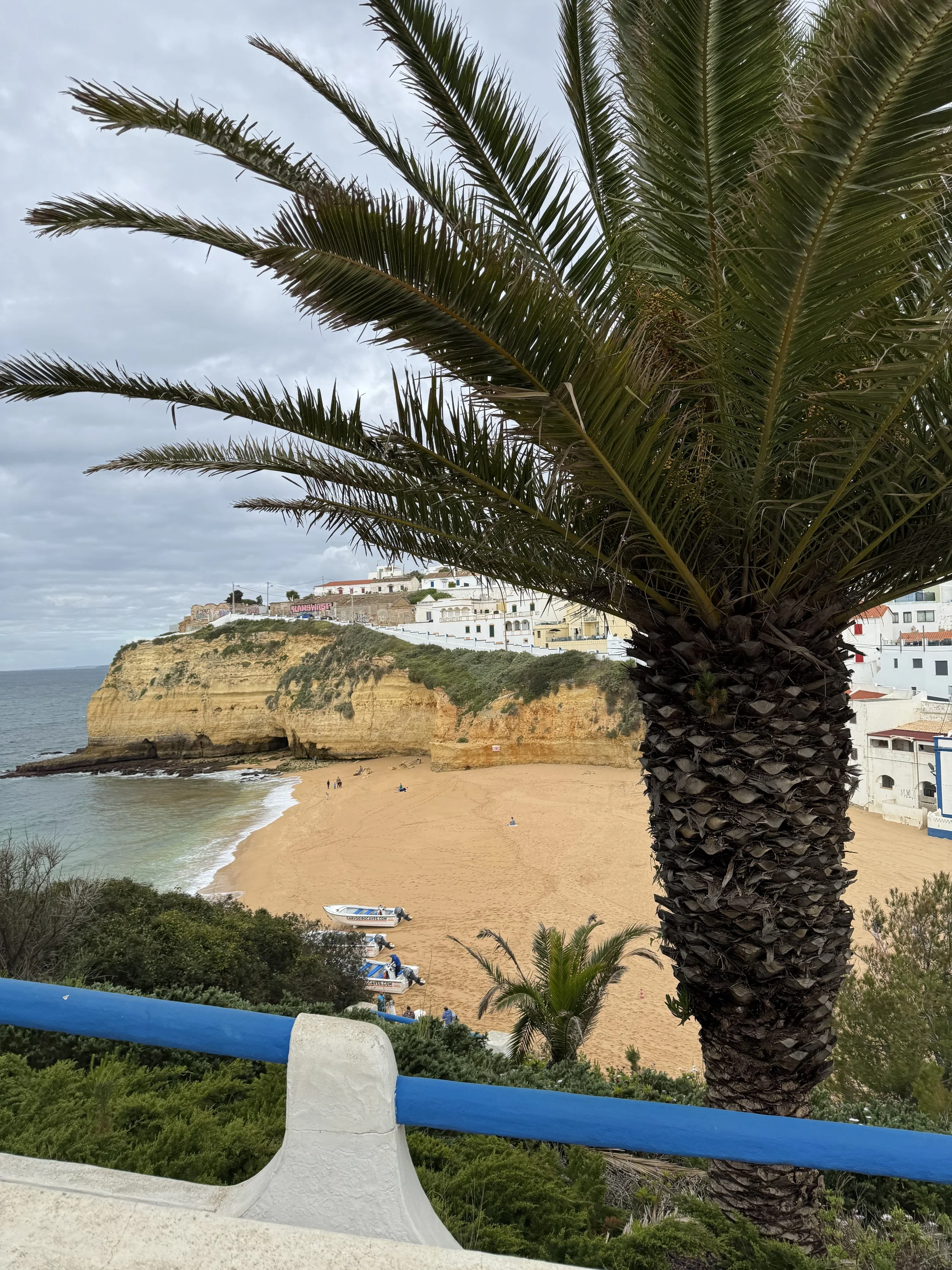 Carvoeiro Beach, Algarve with Kids