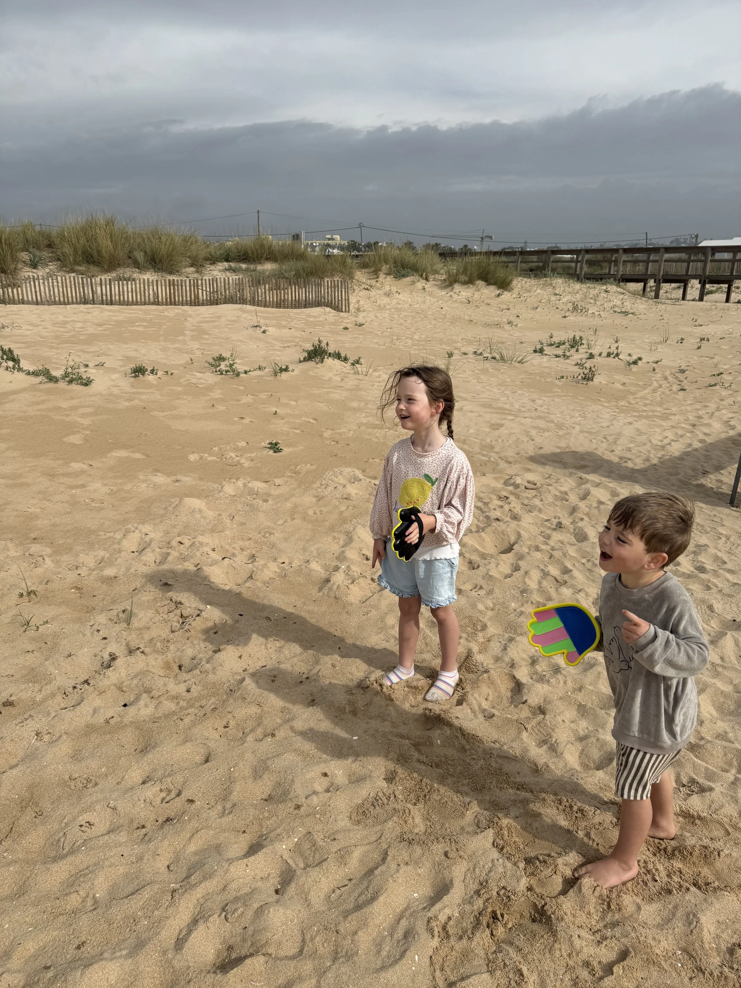 Meia Praia Beach, Lagos, Algarve with Kids