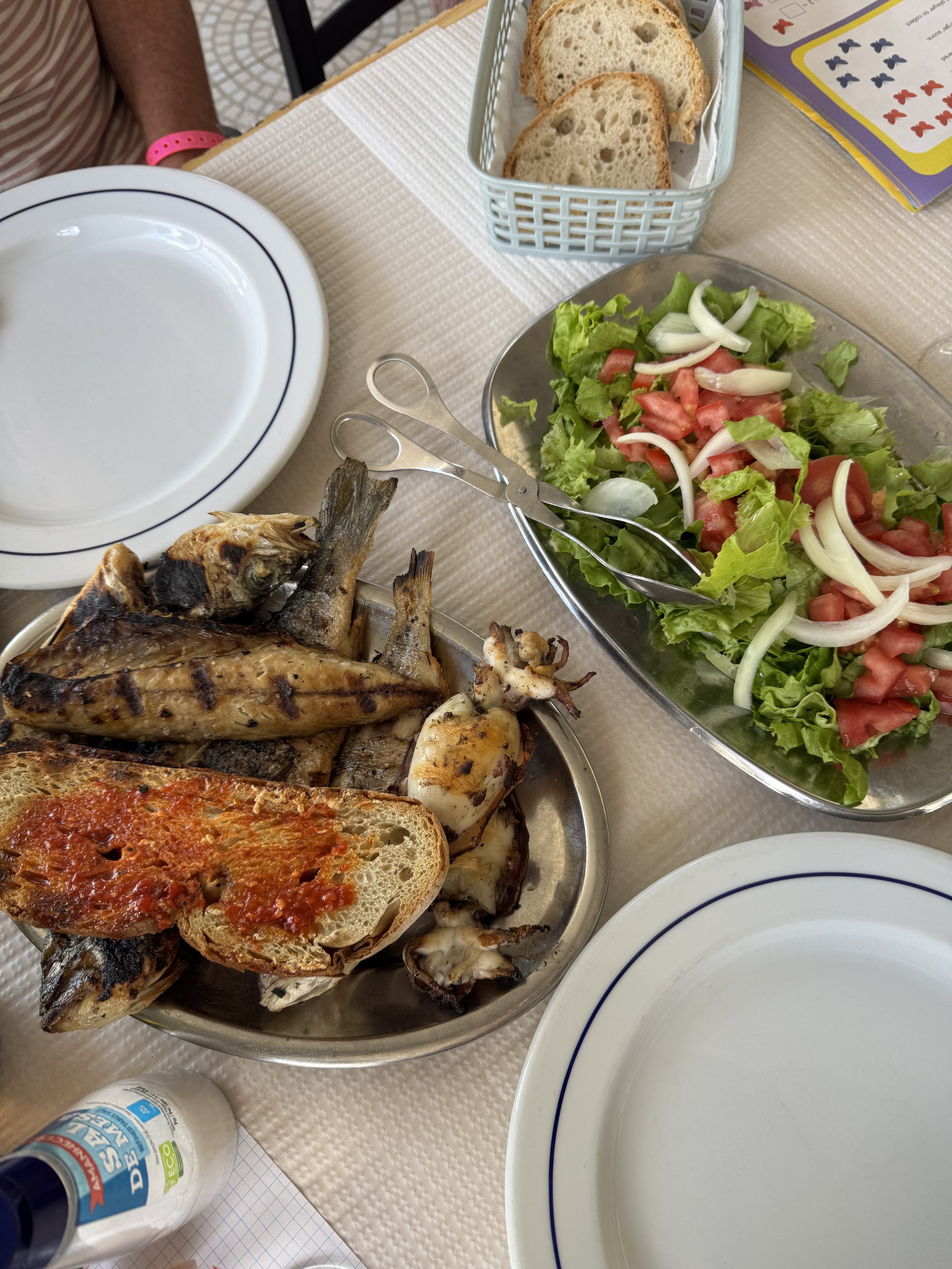 Restaurant Tres Palmeiras, Tavira with Kids