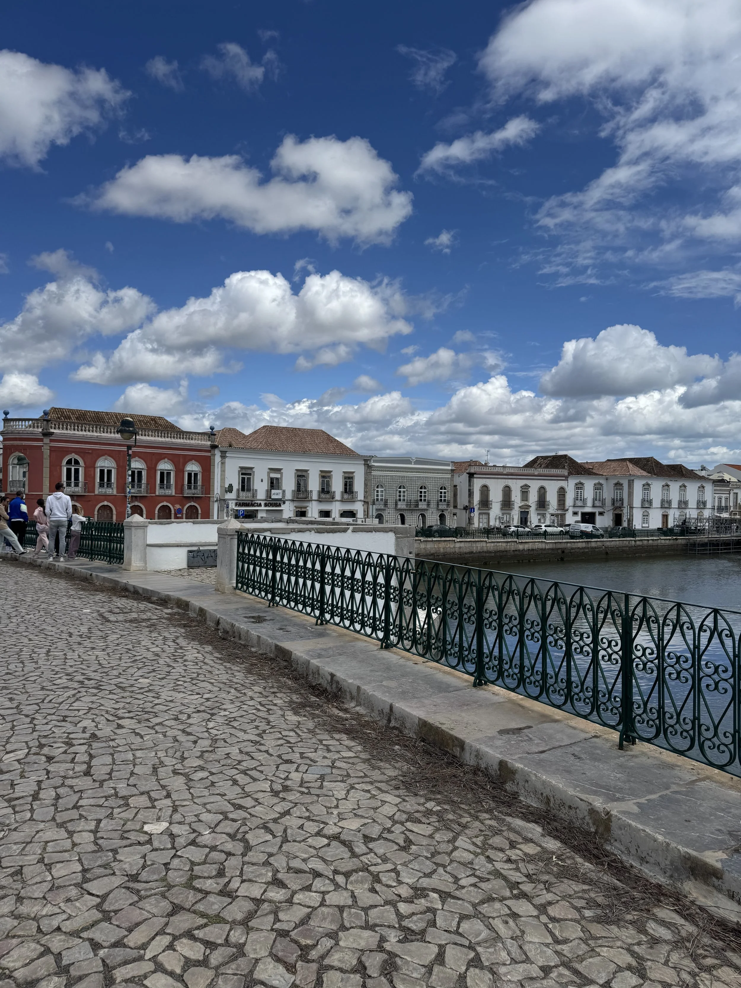 Pretty tiled Tavira streets, Tavira with Kids