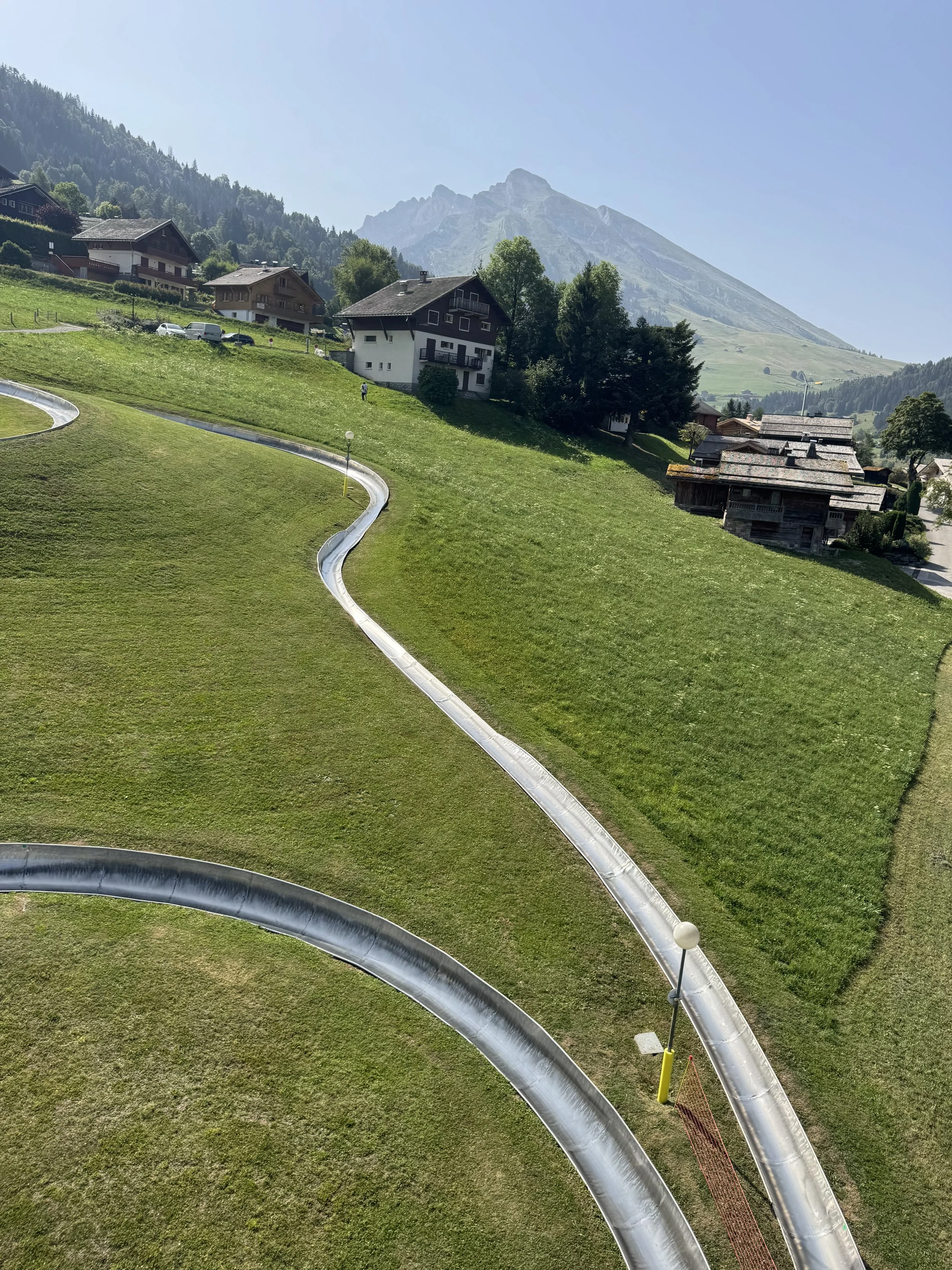 La Clusaz Summer Toboggan run, Mountain Day Trip, Lake Annecy Guide with Kids