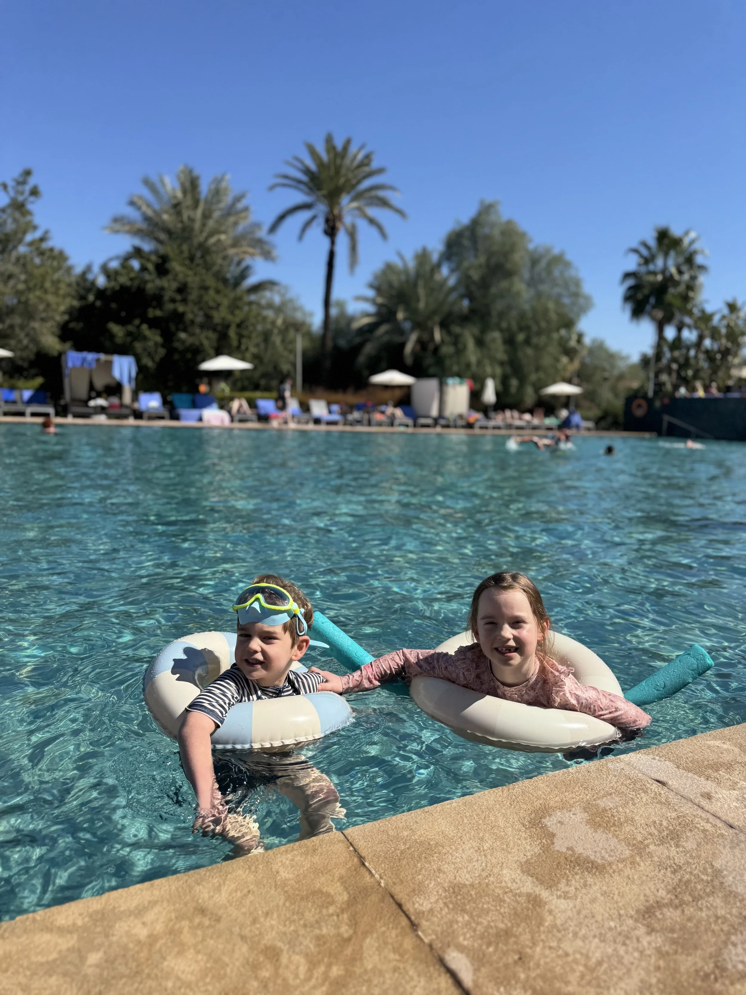 Heated Pool, Kenzi Club Agdal Medina, Resort Review, Marrakech with Kids