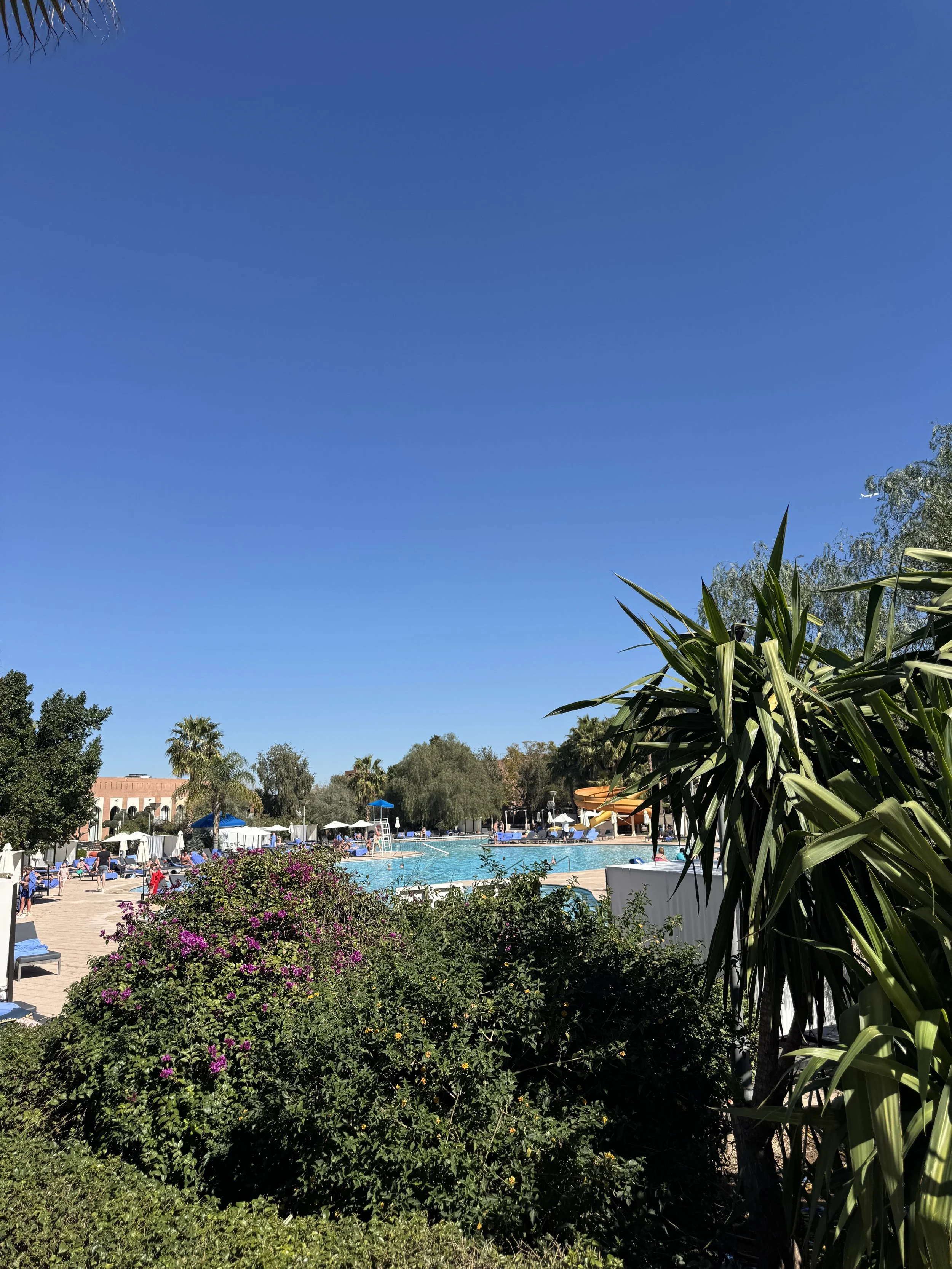Main Pool, Kenzi Club Agdal Medina, Resort Review, Marrakech with Kids
