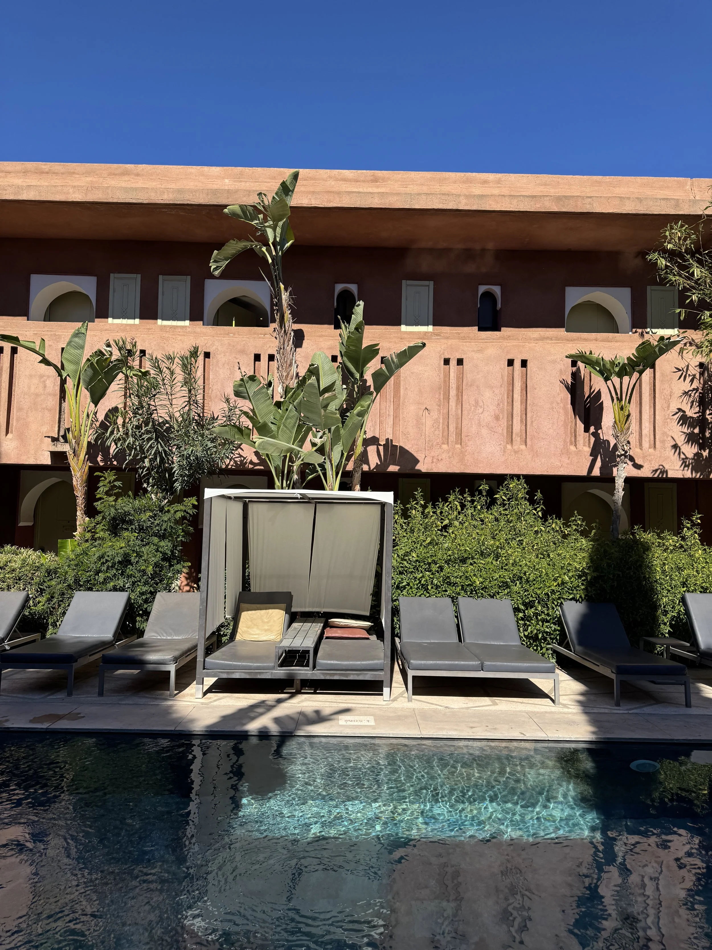 Quiet Pool, Kenzi Club Agdal Medina, Resort Review, Marrakech with Kids