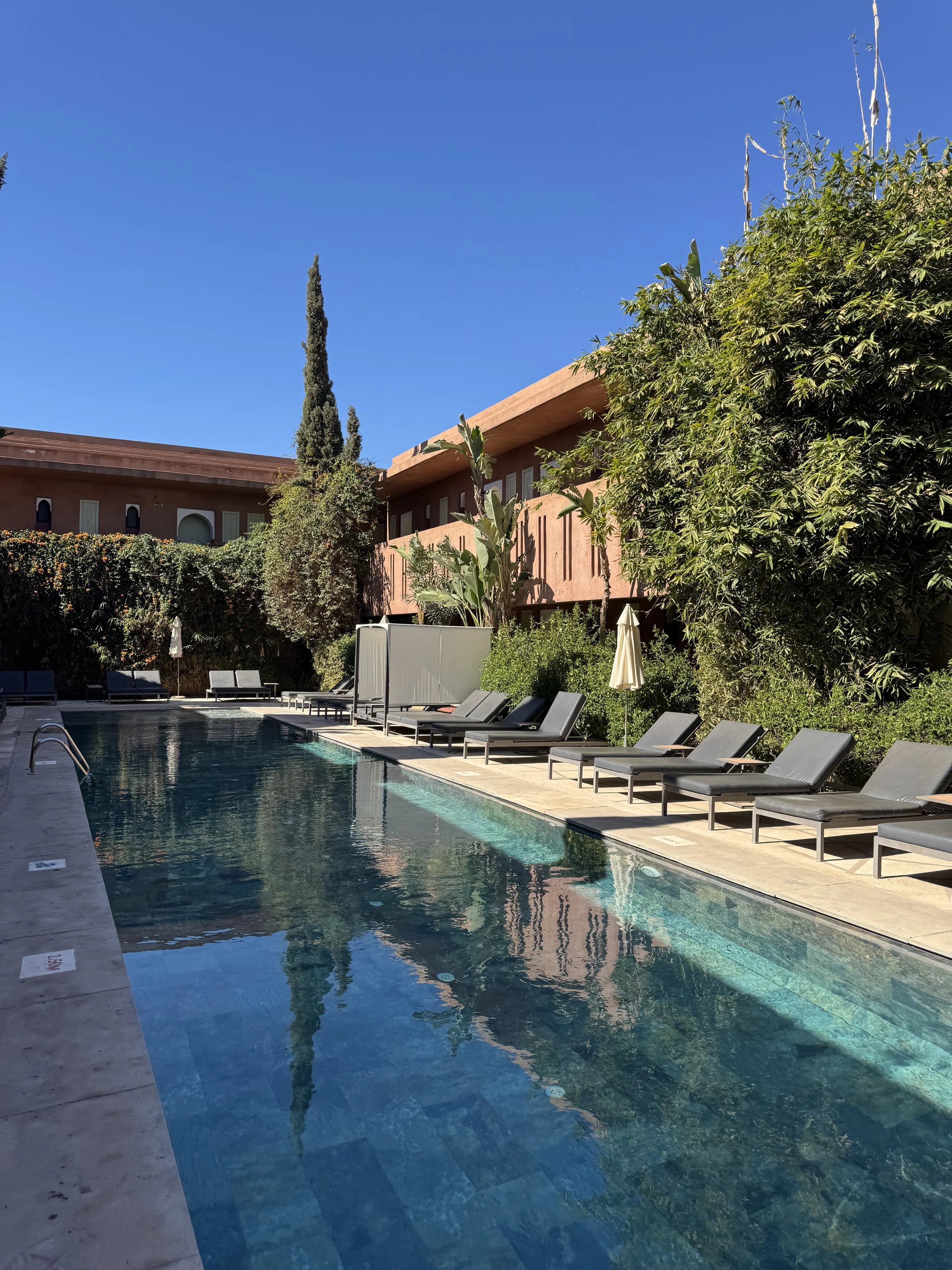 Quiet Pool, Kenzi Club Agdal Medina, Resort Review, Marrakech with Kids