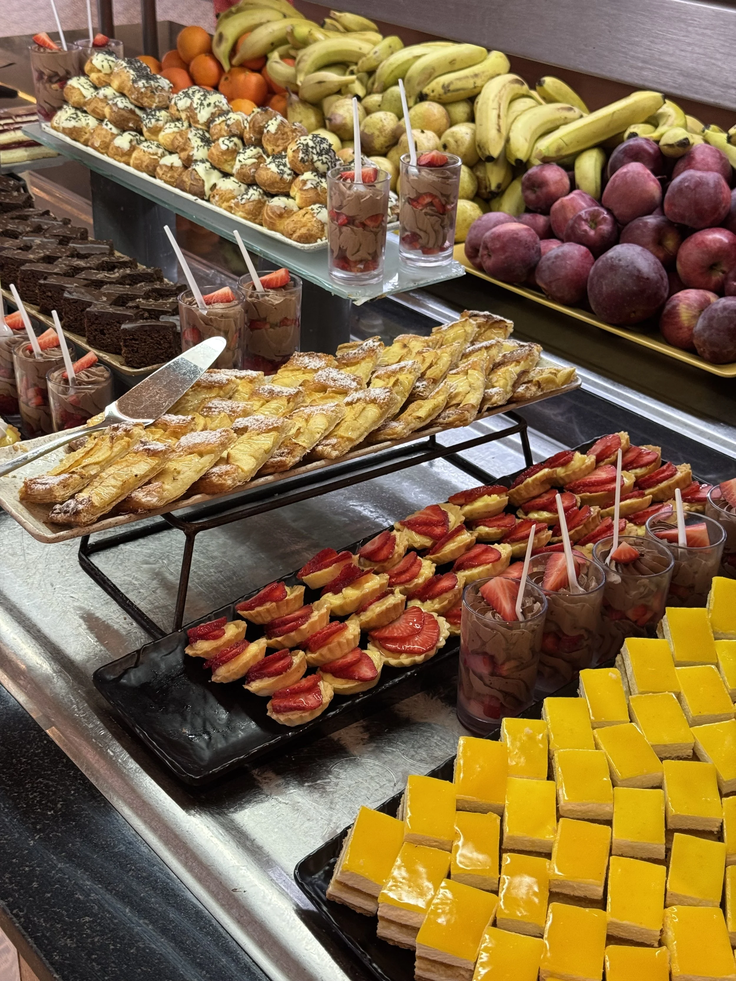 Buffet Food at Kenzi Club Agdal Medina, Resort Review, Marrakech with Kids