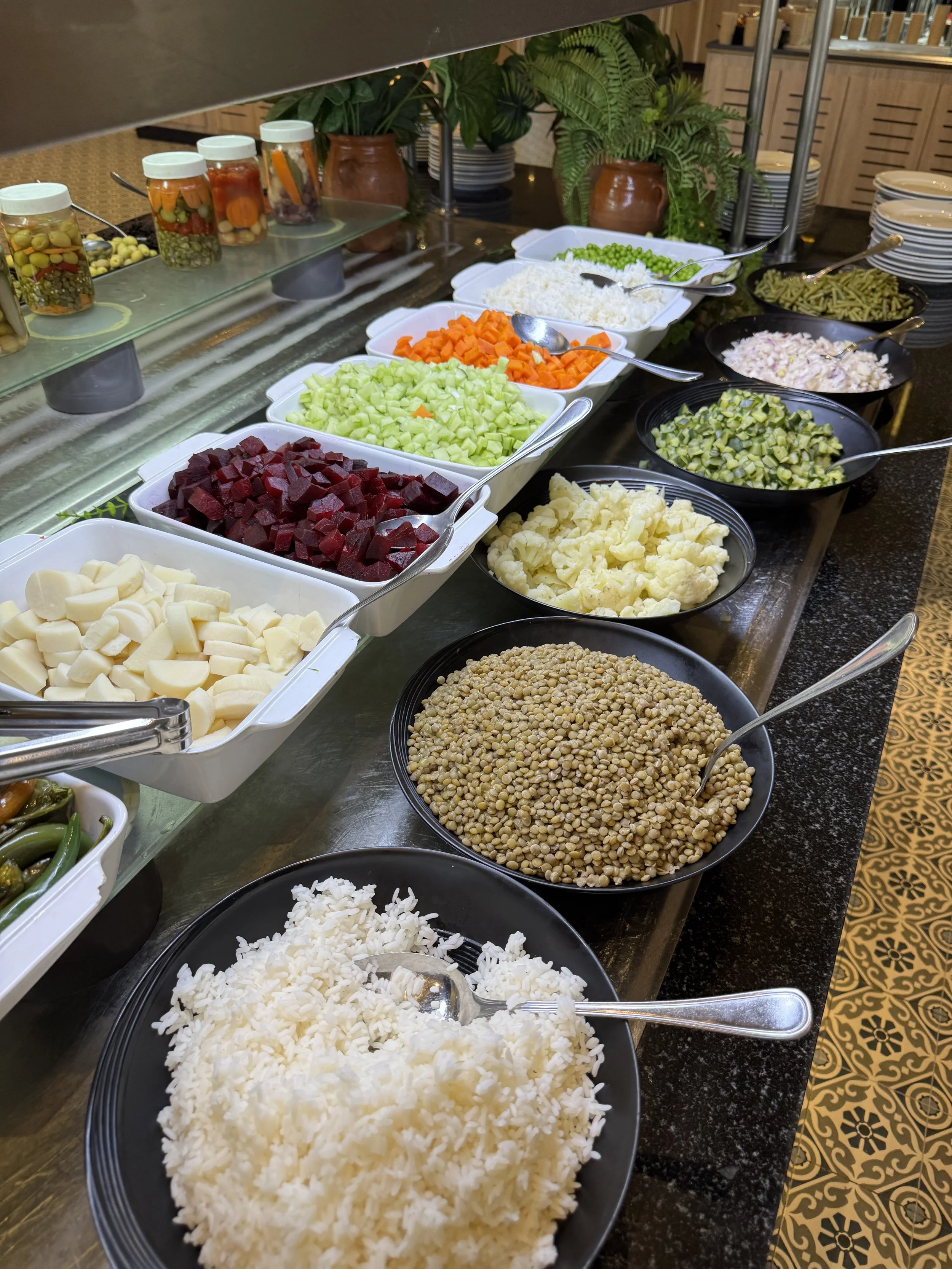 Buffet, Kenzi Club Agdal Medina, Resort Review, Marrakech with Kids