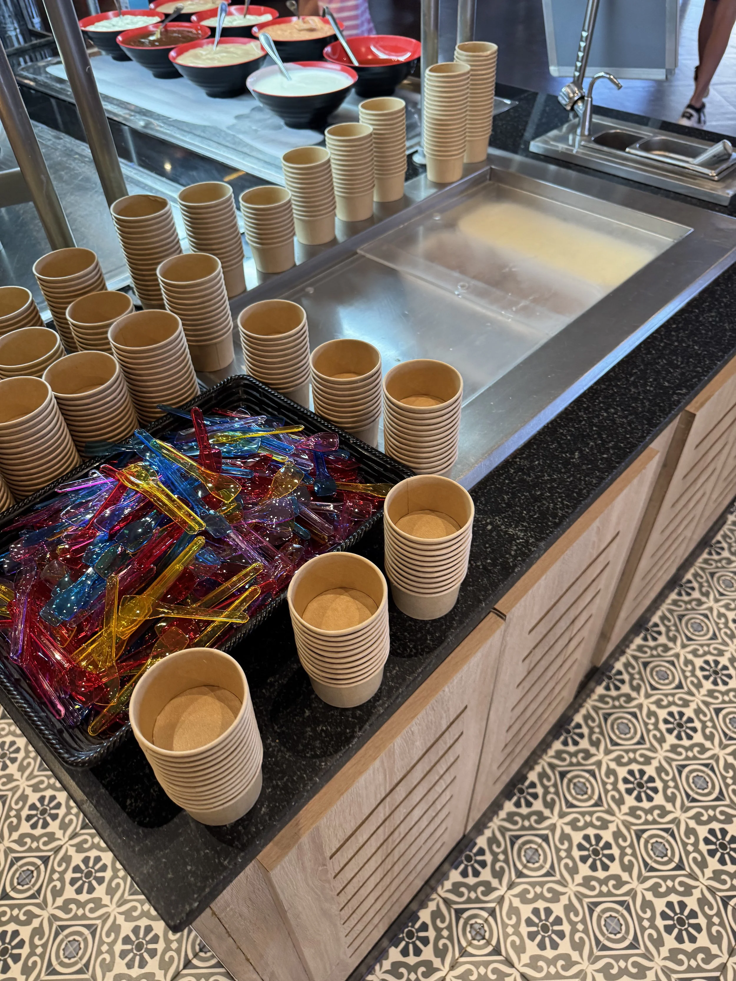 Ice cream, Kenzi Club Agdal Medina, Resort Review, Marrakech with Kids