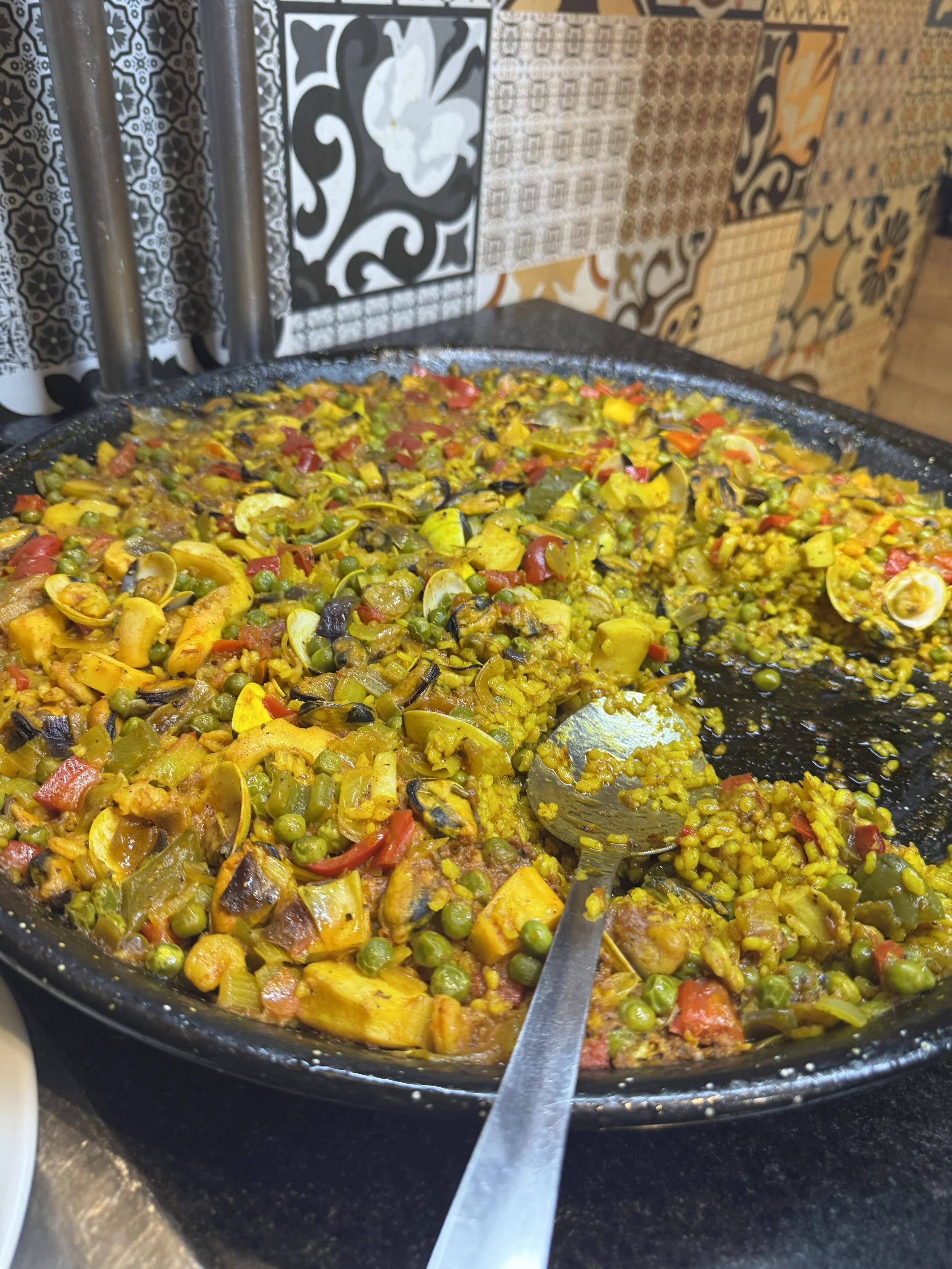 Paella Buffet, Kenzi Club Agdal Medina, Resort Review, Marrakech with Kids