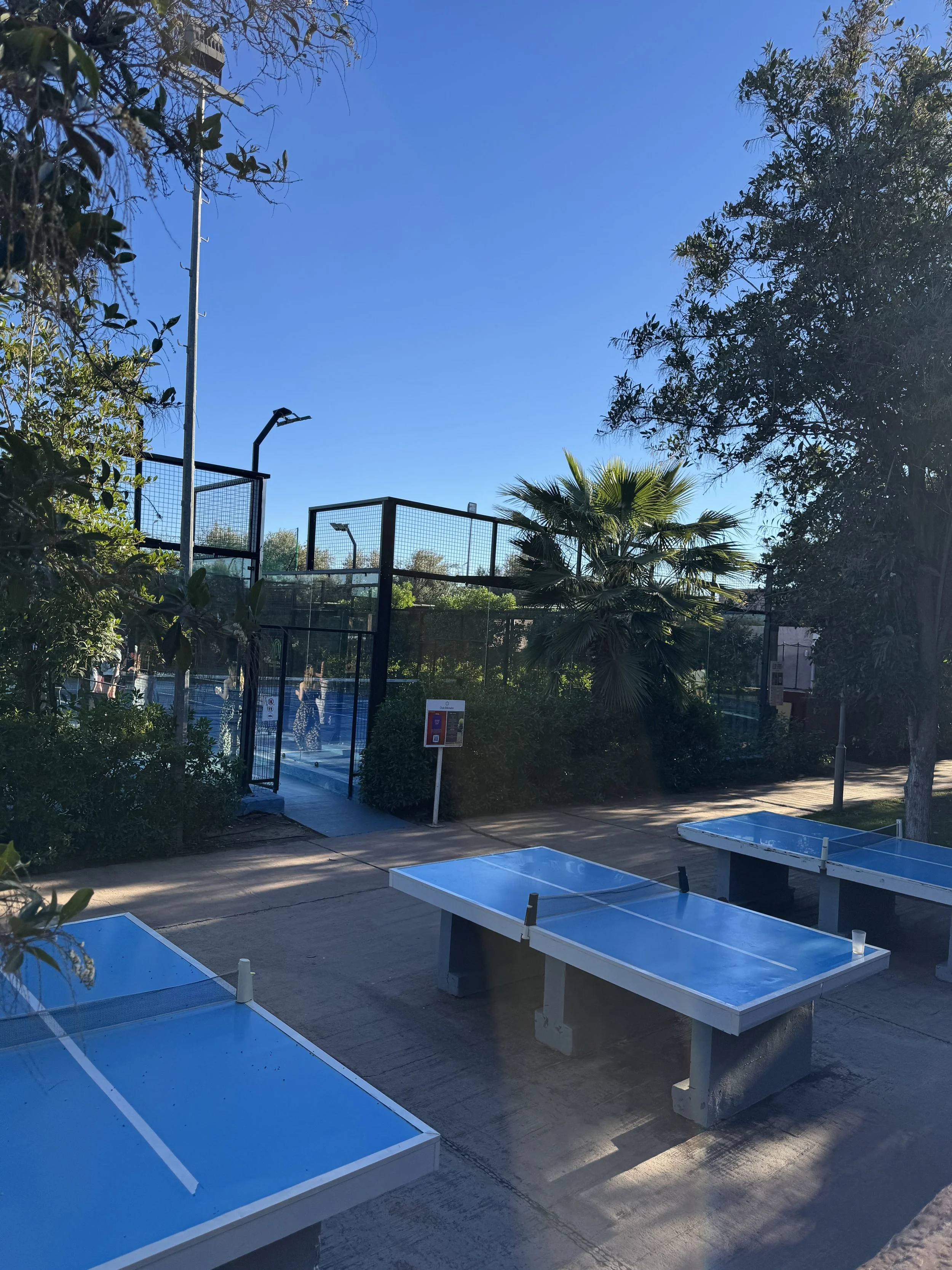 Table Tennis, Kenzi Club Agdal Medina, Resort Review, Marrakech with Kids