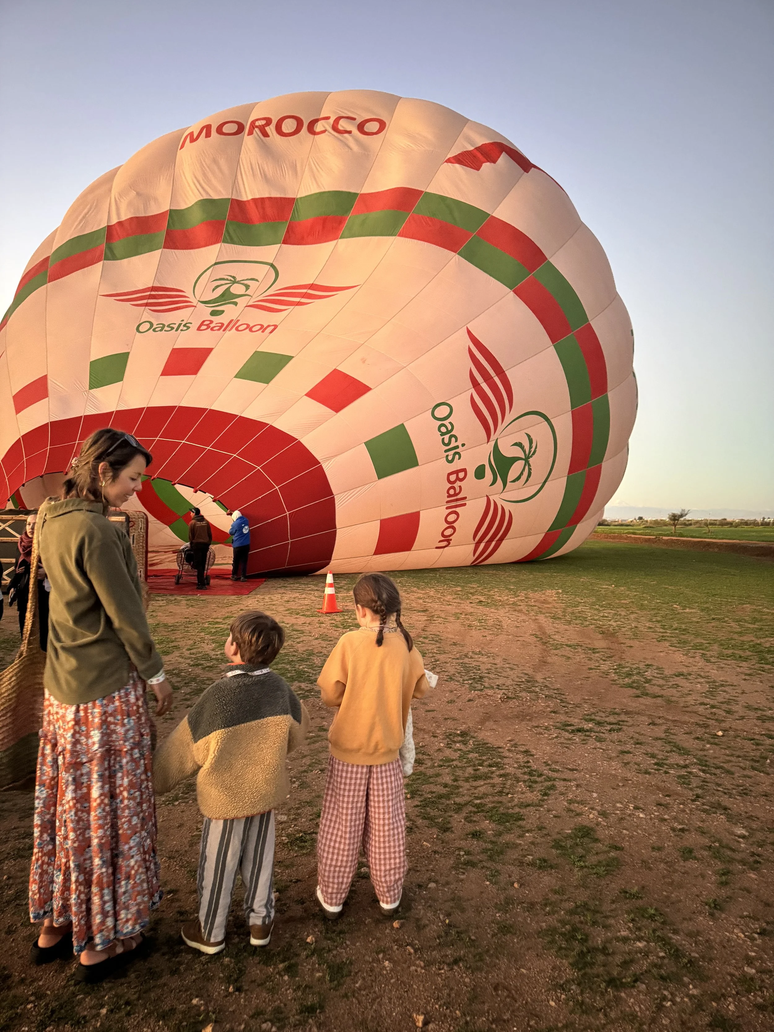 Hot Air Balloon Ride, Marrakech, Travel with Kids