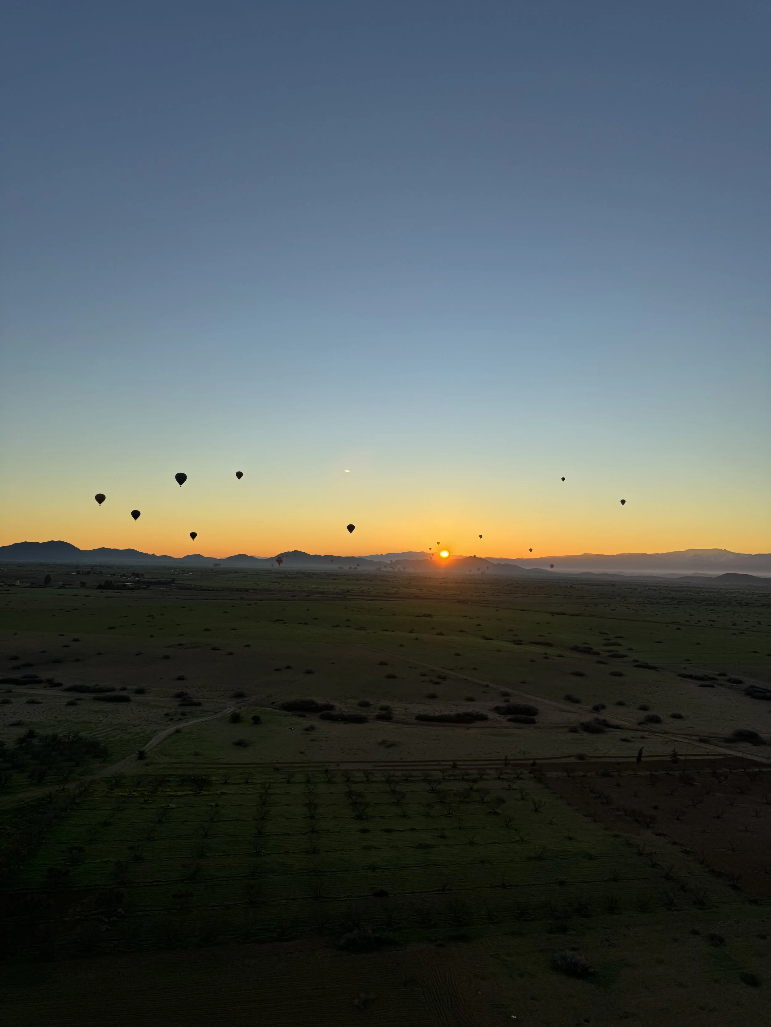 Sunrise Hot Air Balloon, Marrakech Trip with Kids