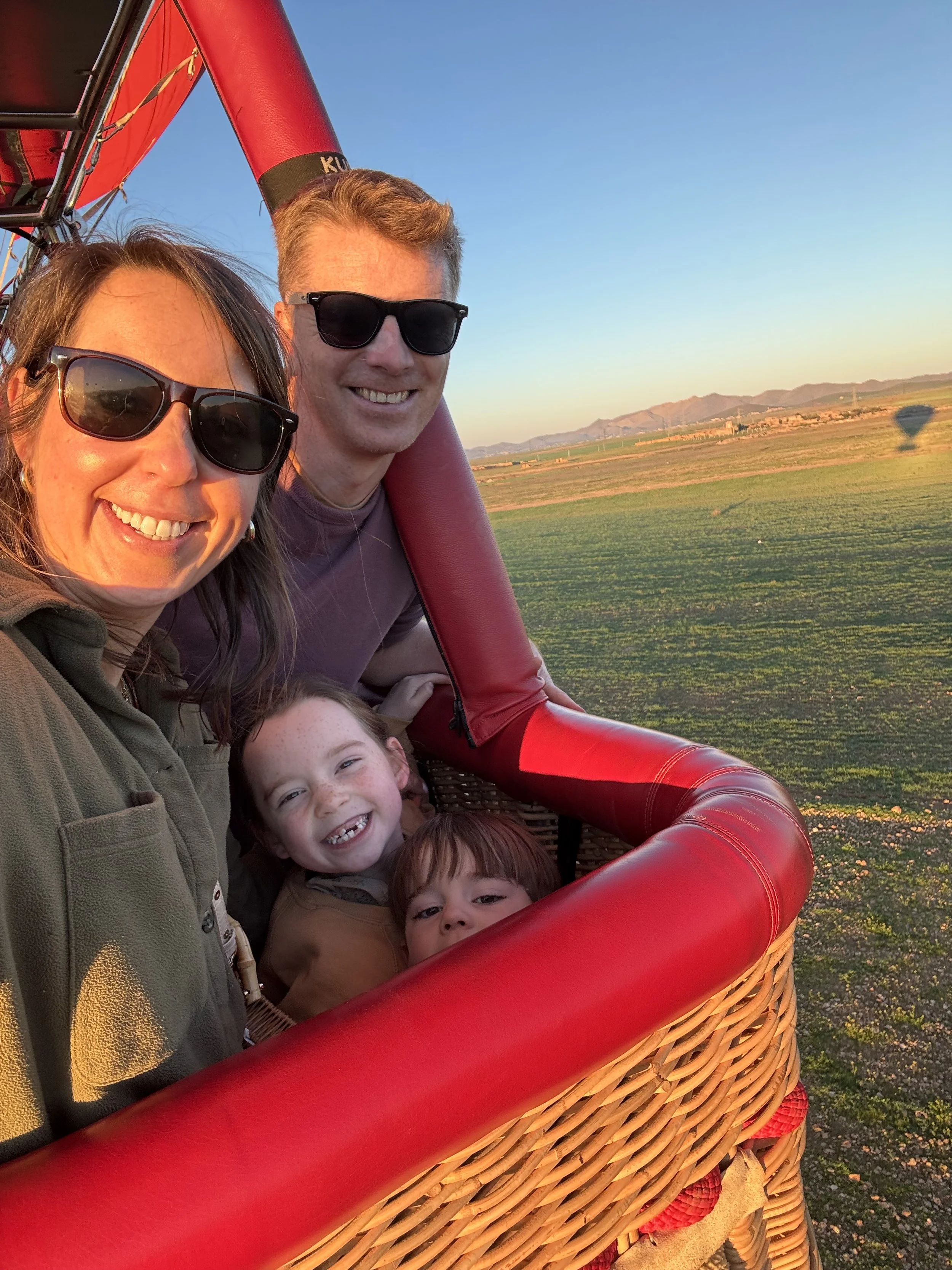 Hot Air Balloon Ride, Marrakech, Travel with Kids