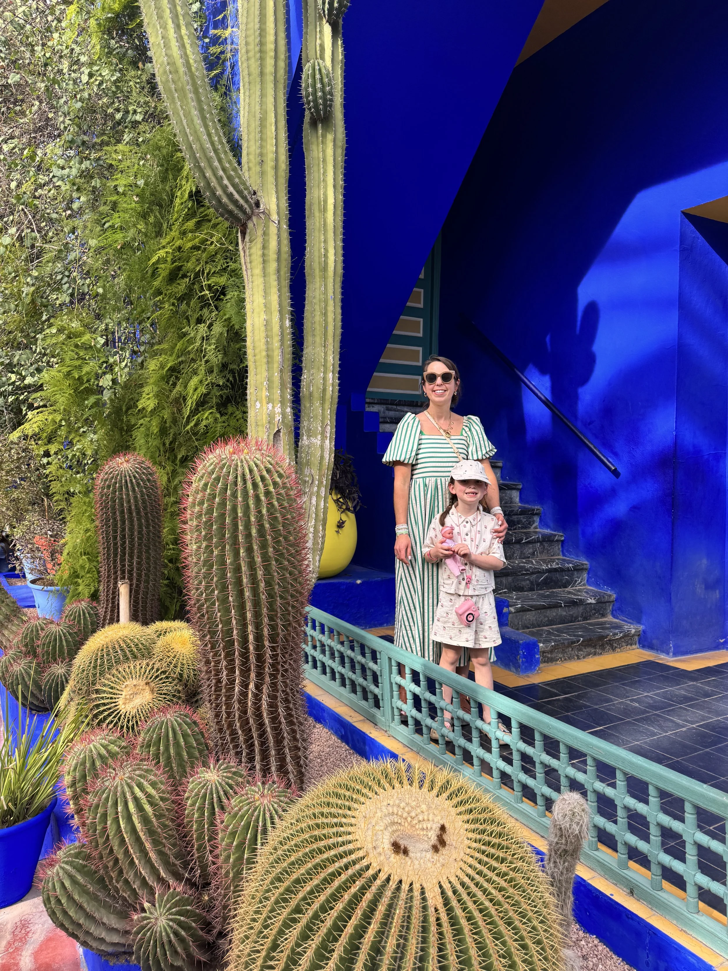 Jardin Majorelle, Marrakech with Kids