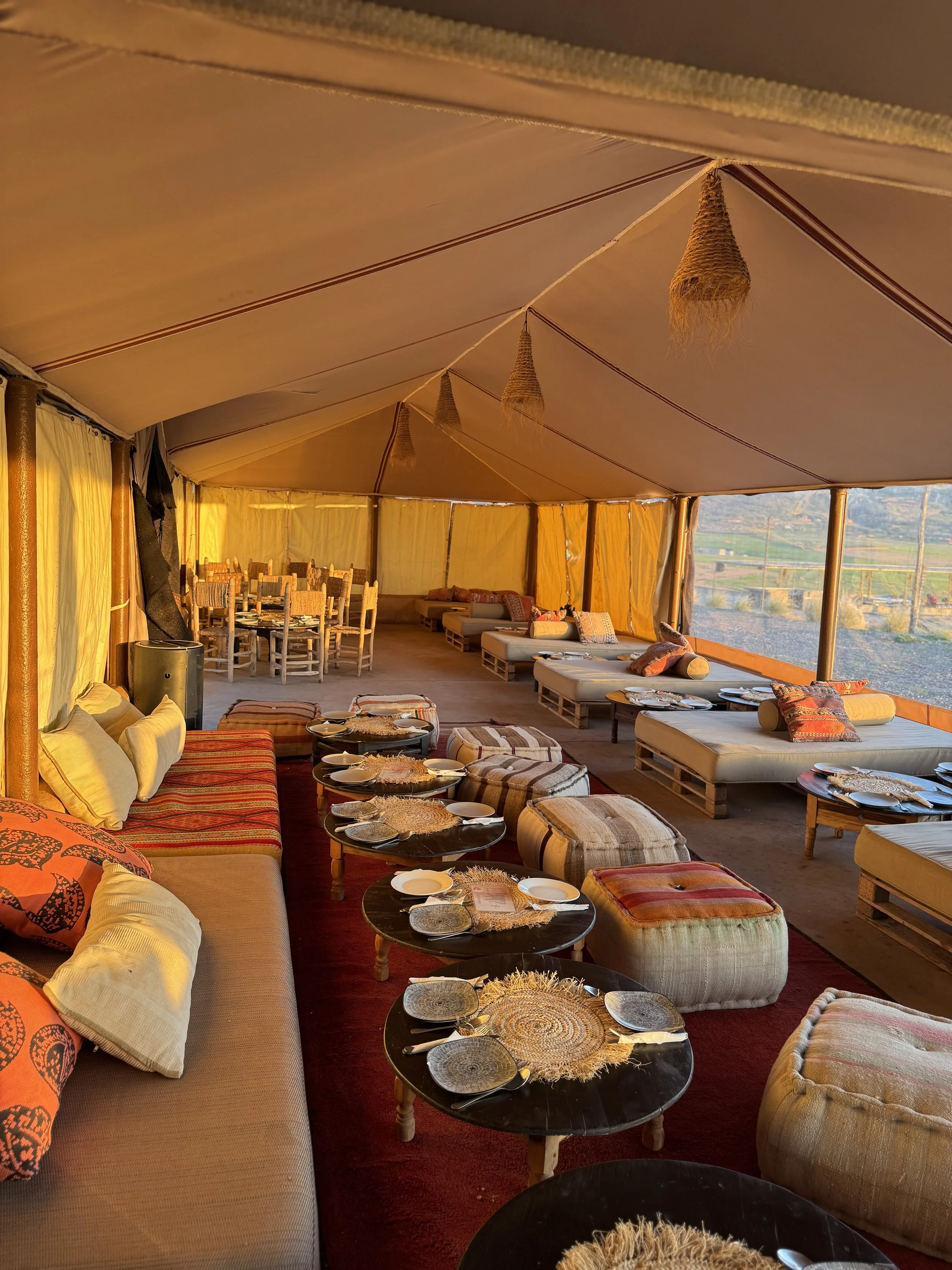 Luxury Agafay Desert Camp, Marrakech with Kids