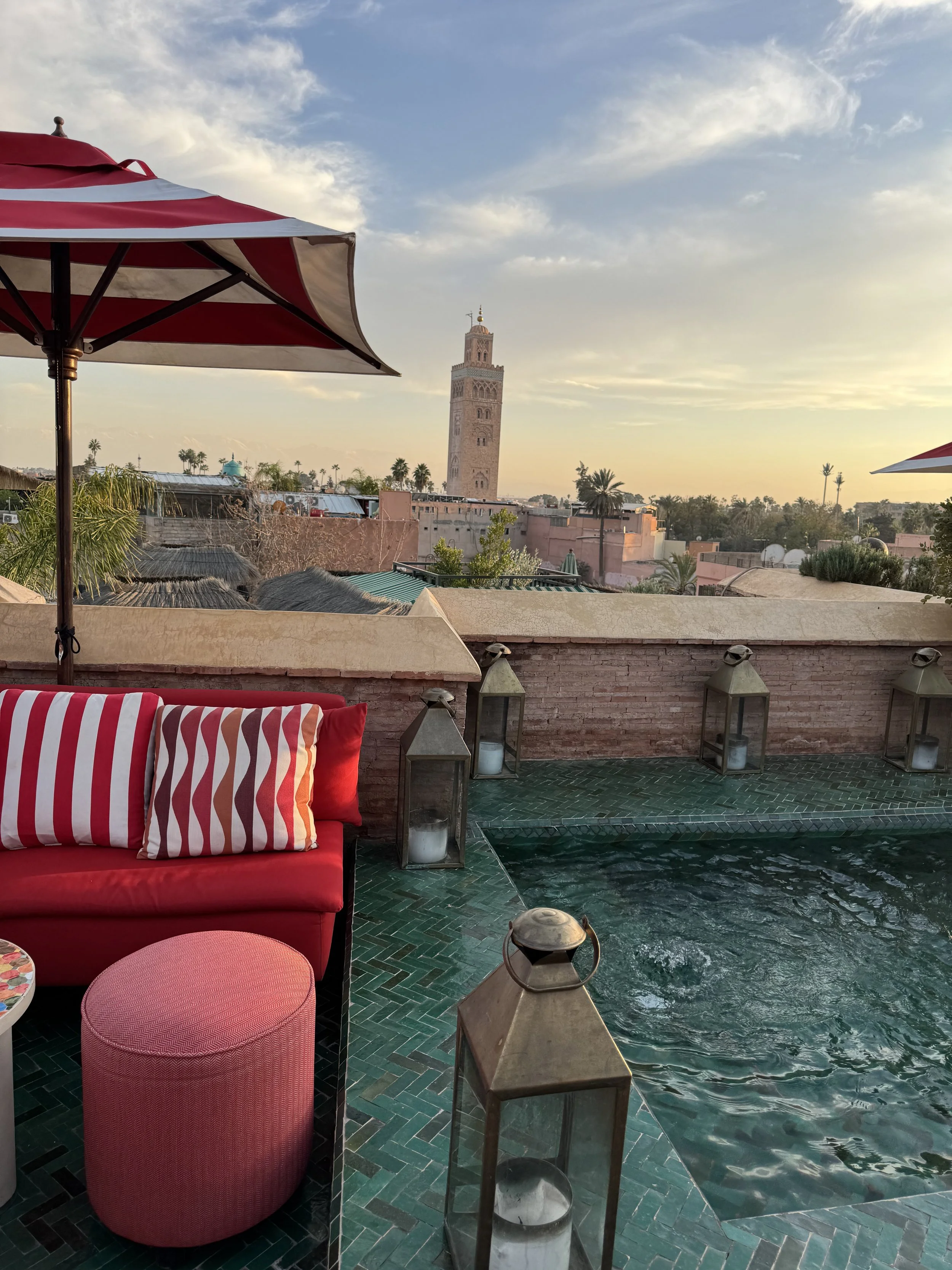 El Fenn Rooftop, Marrakech with Kids