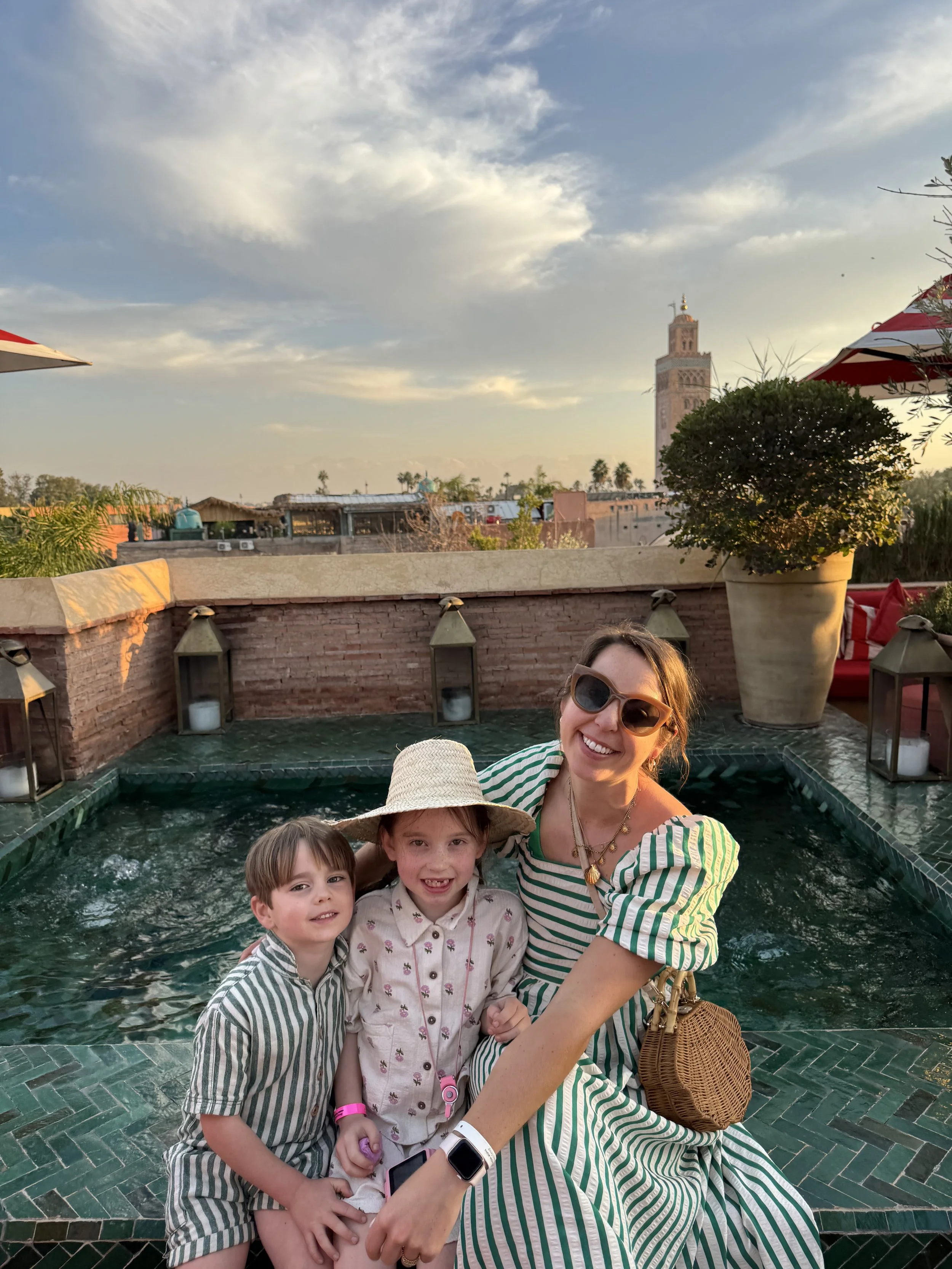 El Fenn Rooftop, Marrakech with Kids