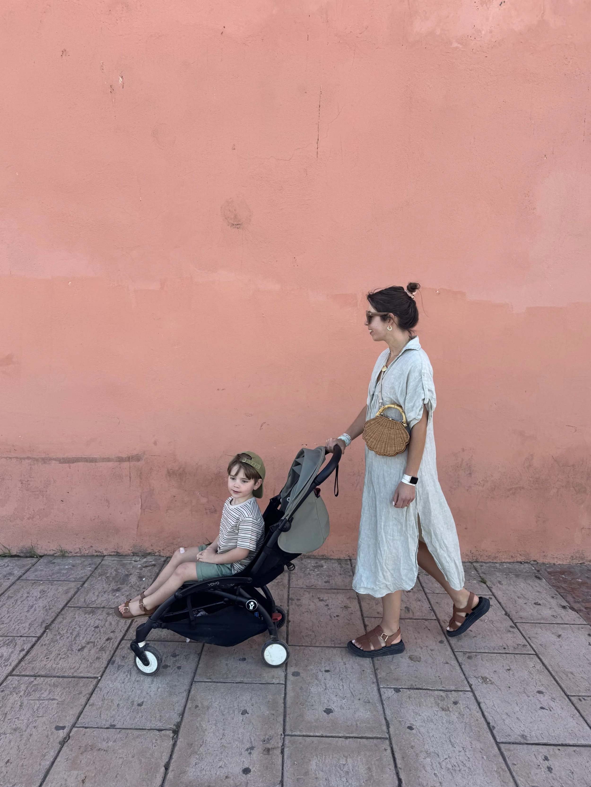 Stroller in Marrakech, Marrakech with kids