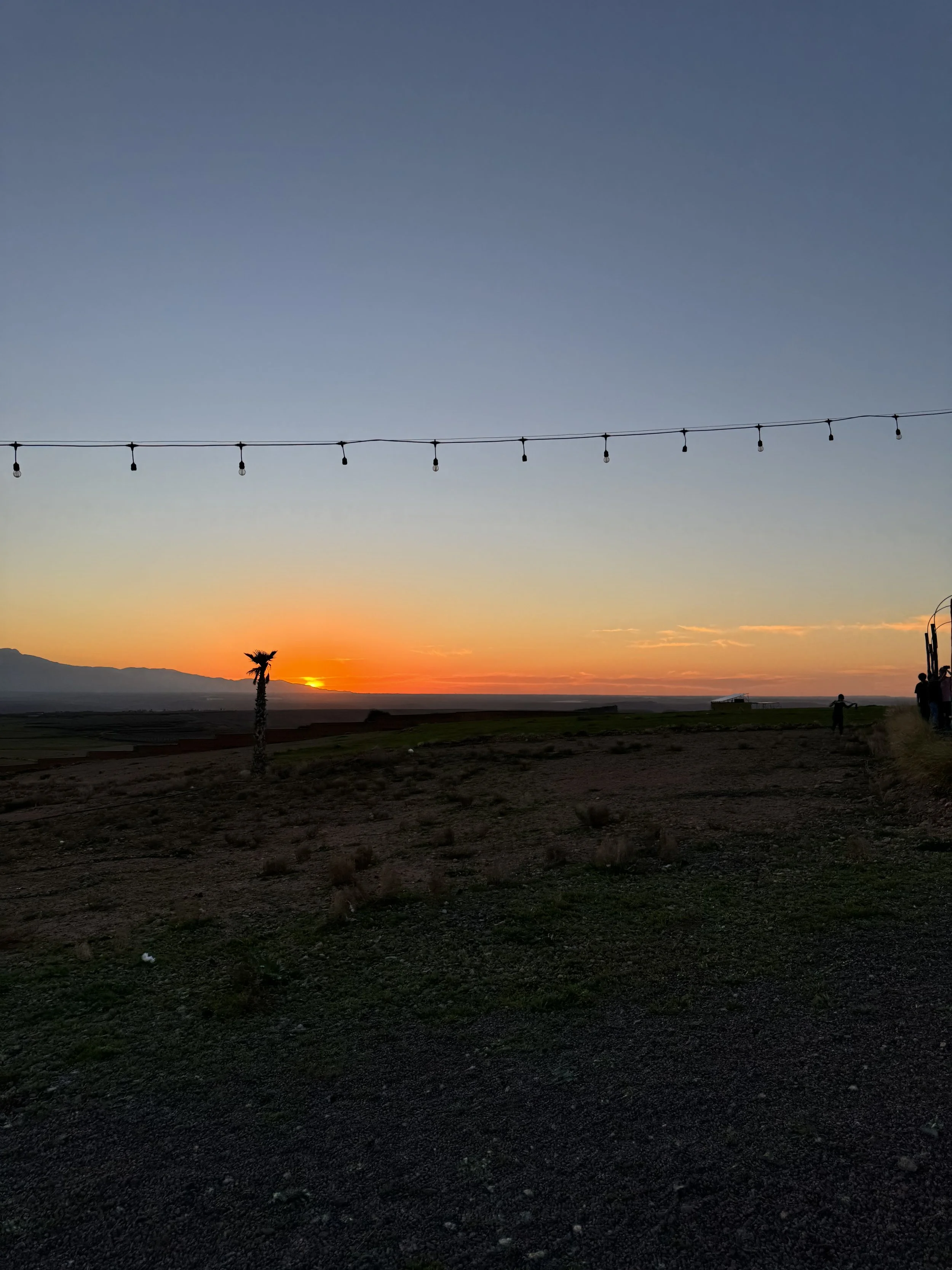 Sunset Views, Agafay Desert, Marrakech with Kids