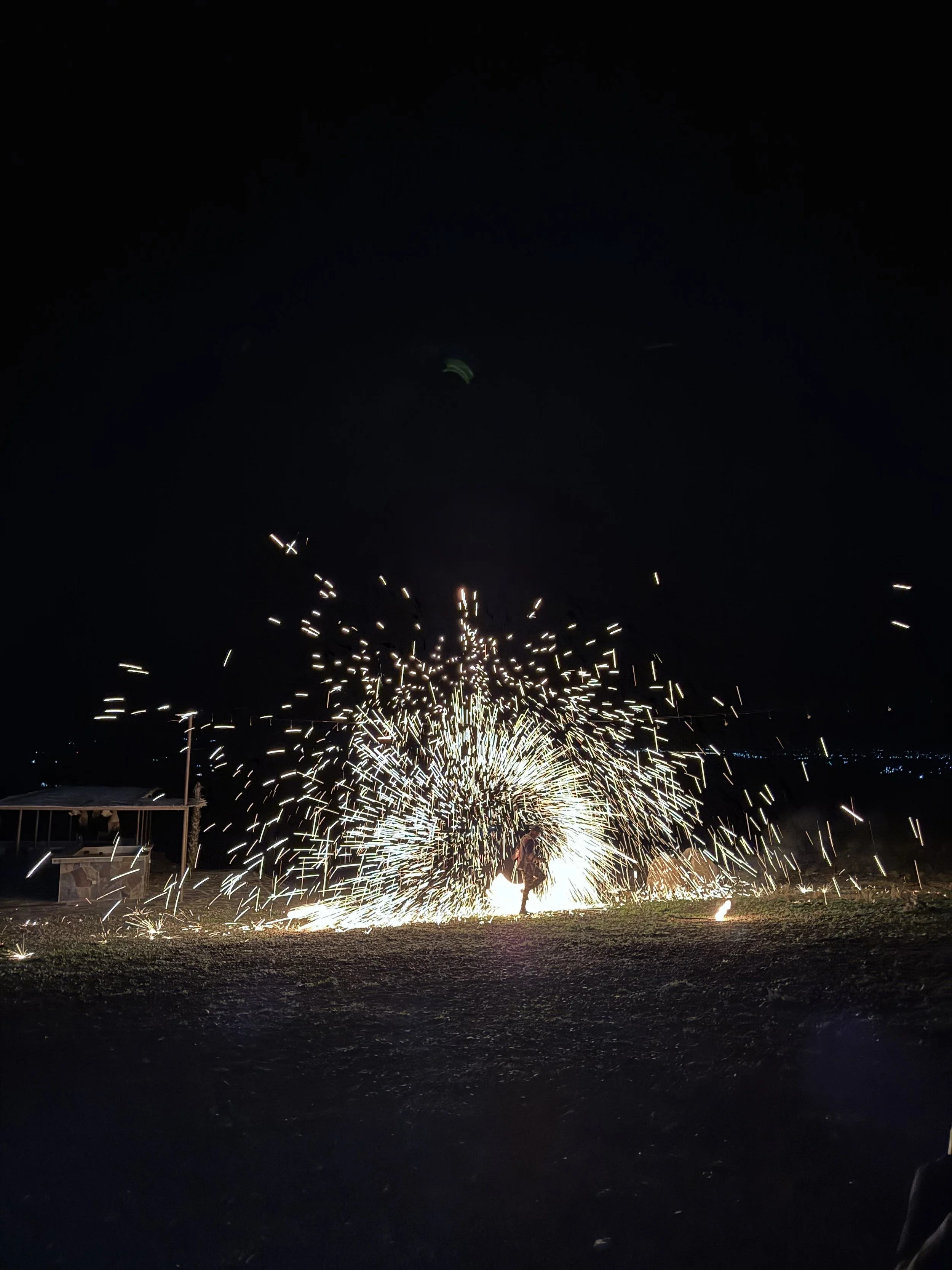 Fire Show, Agafay Desert, Marrakech with Kids