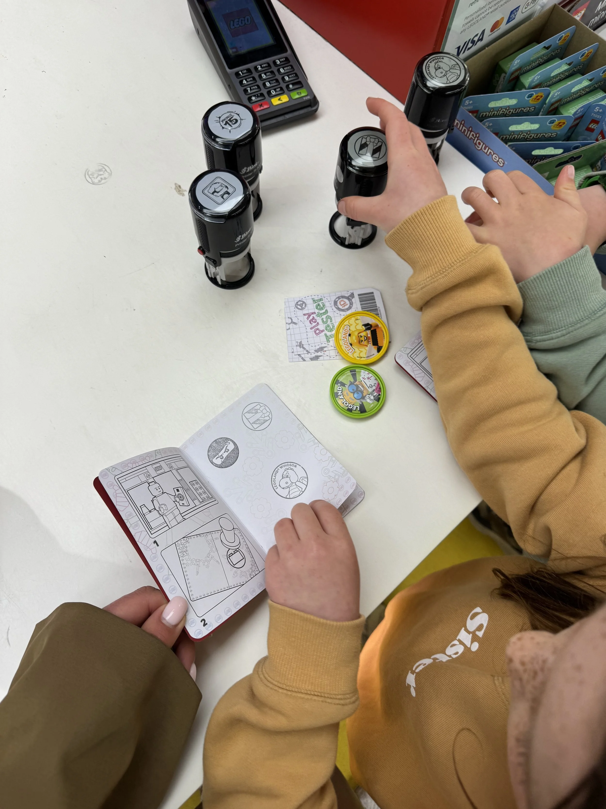Legoland Windsor Resort Hotel Review, LEGO passport stamps