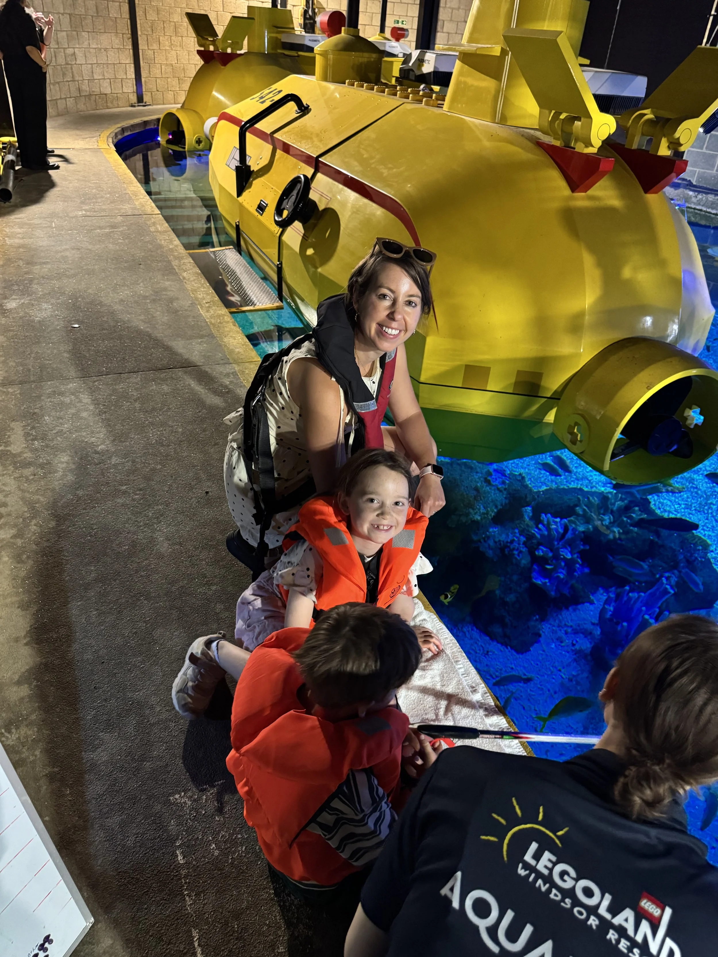 Legoland Windsor Day Out, VIP Shark Feeding Experience