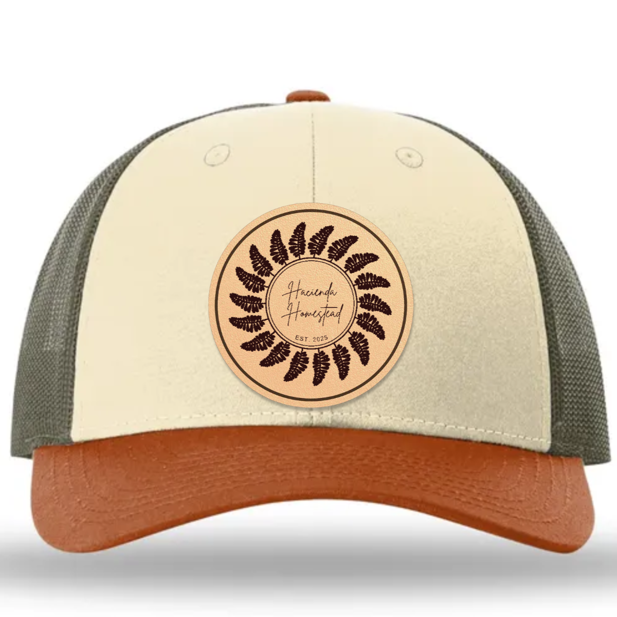 PREORDER: Hacienda Homestead Leather Patch Trucker Hat