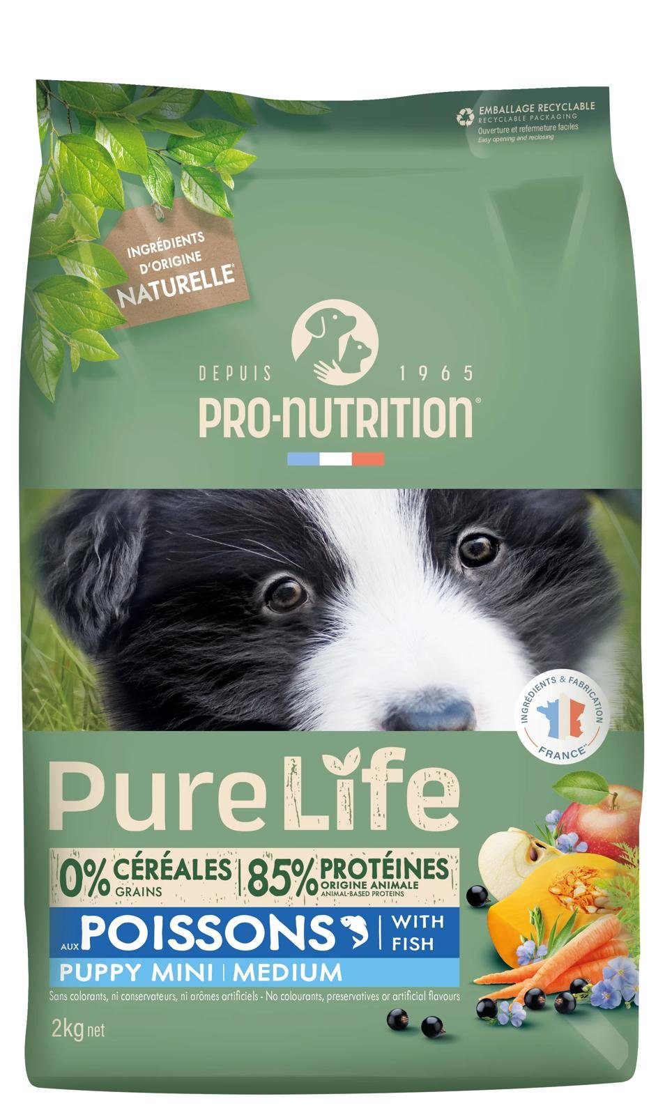 Pure Life puppy mini Med Poisson