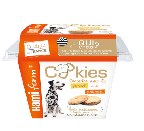 Cookies Poulet/Potiron
