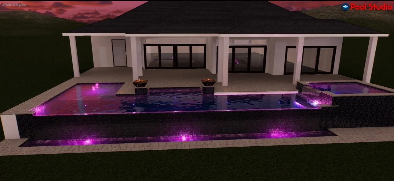 Lakeside Custom Pools LLC pool project