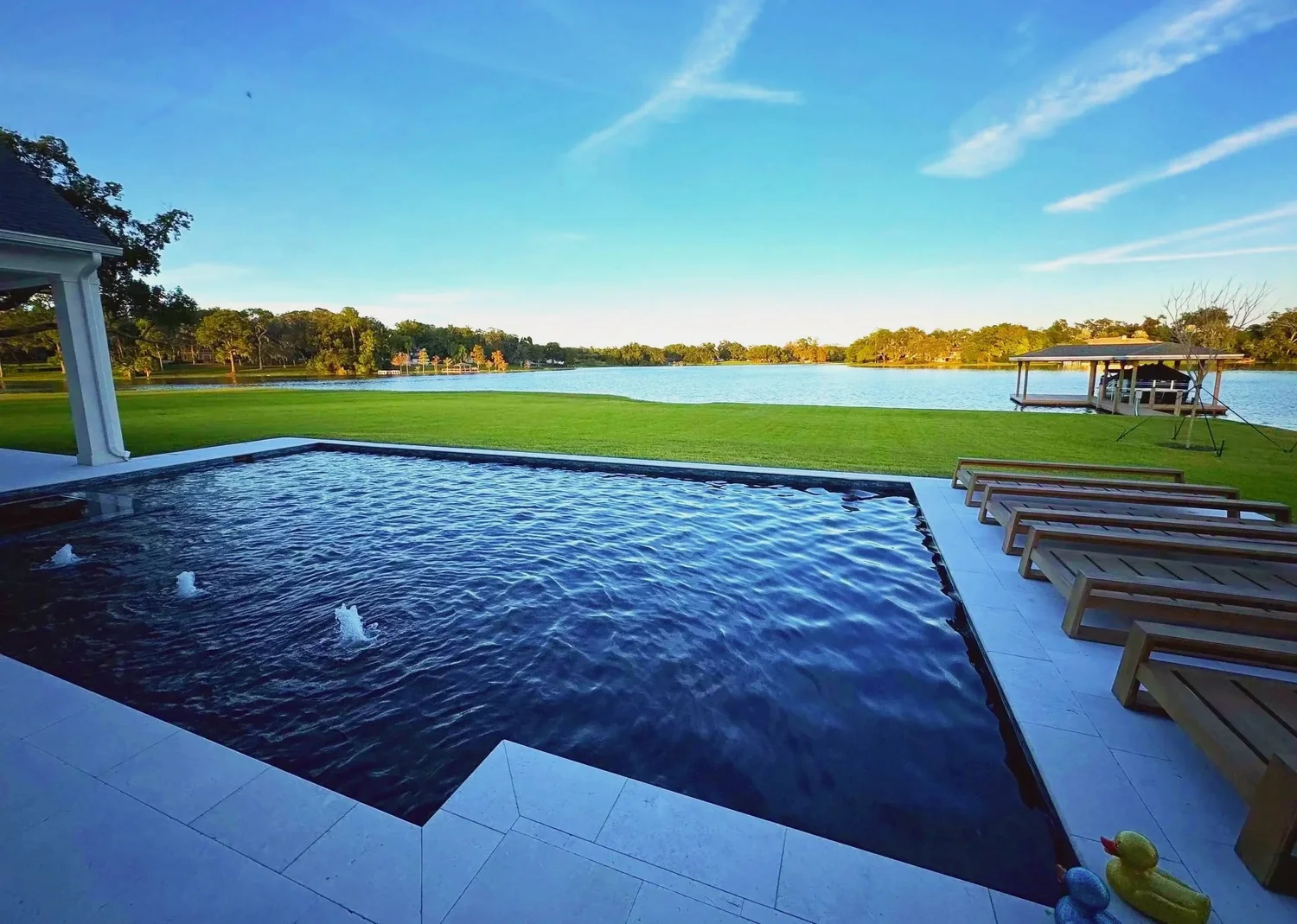 Lakeside Custom Pools LLC pool project