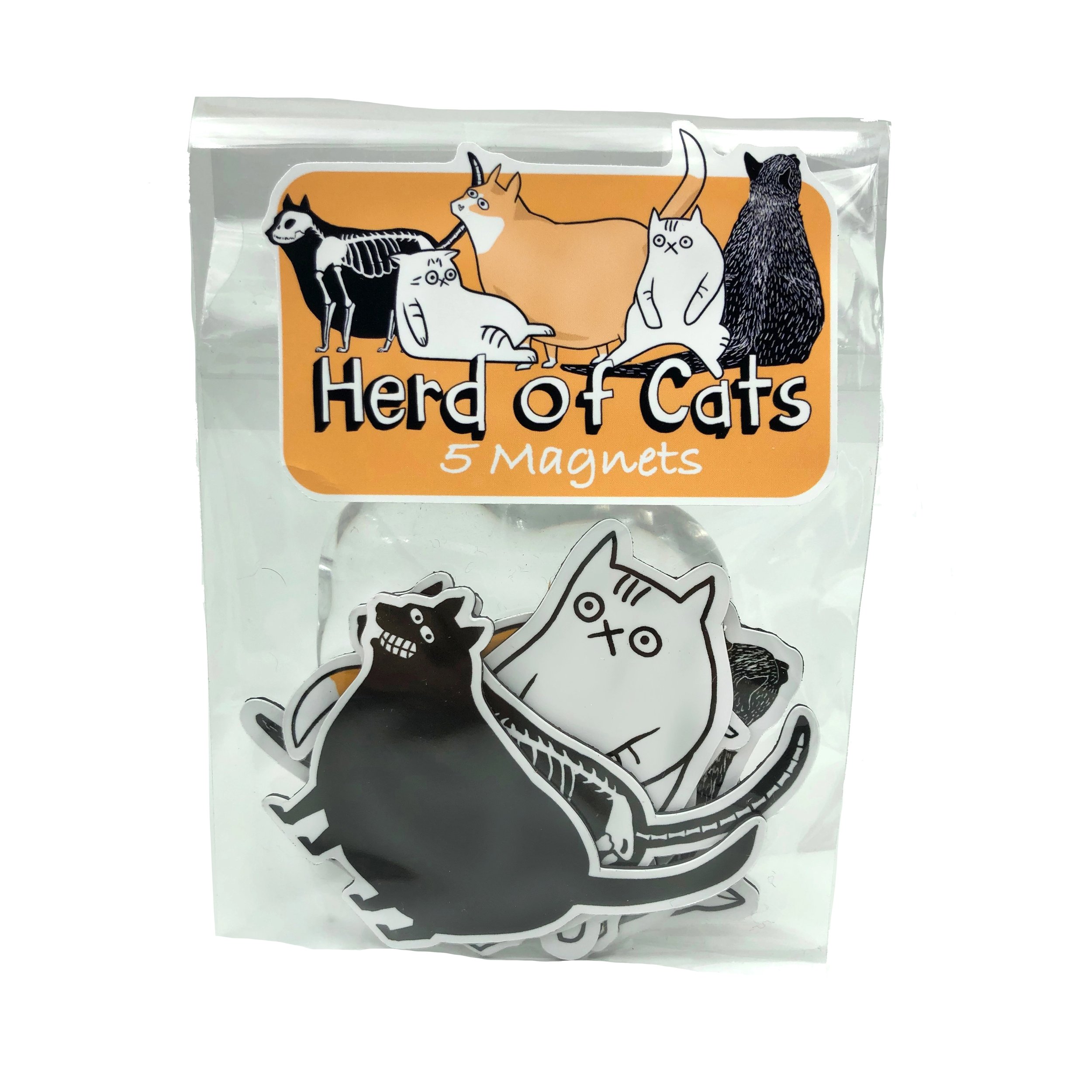 Herd of Cats - 6 Magnets