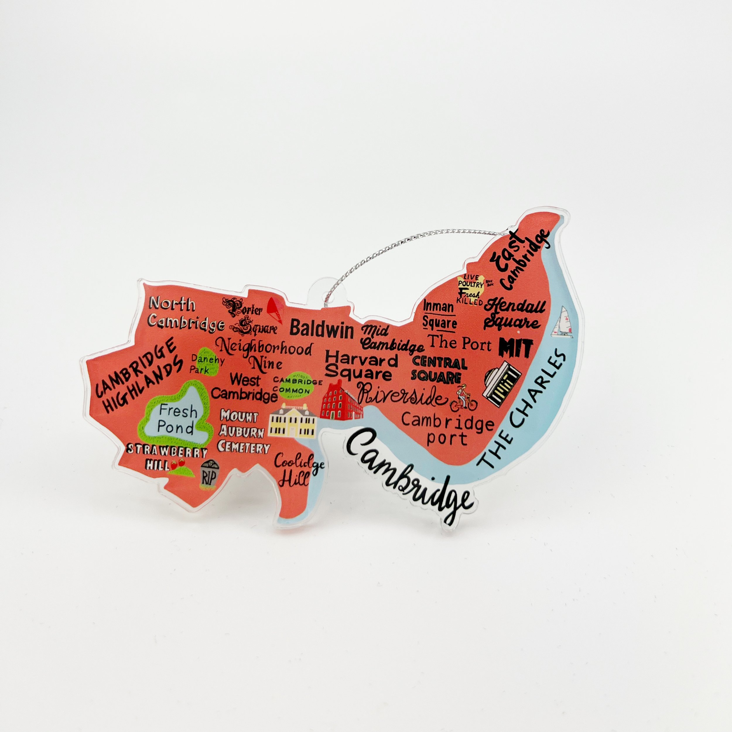 Cambridge Acrylic Charm / Ornament