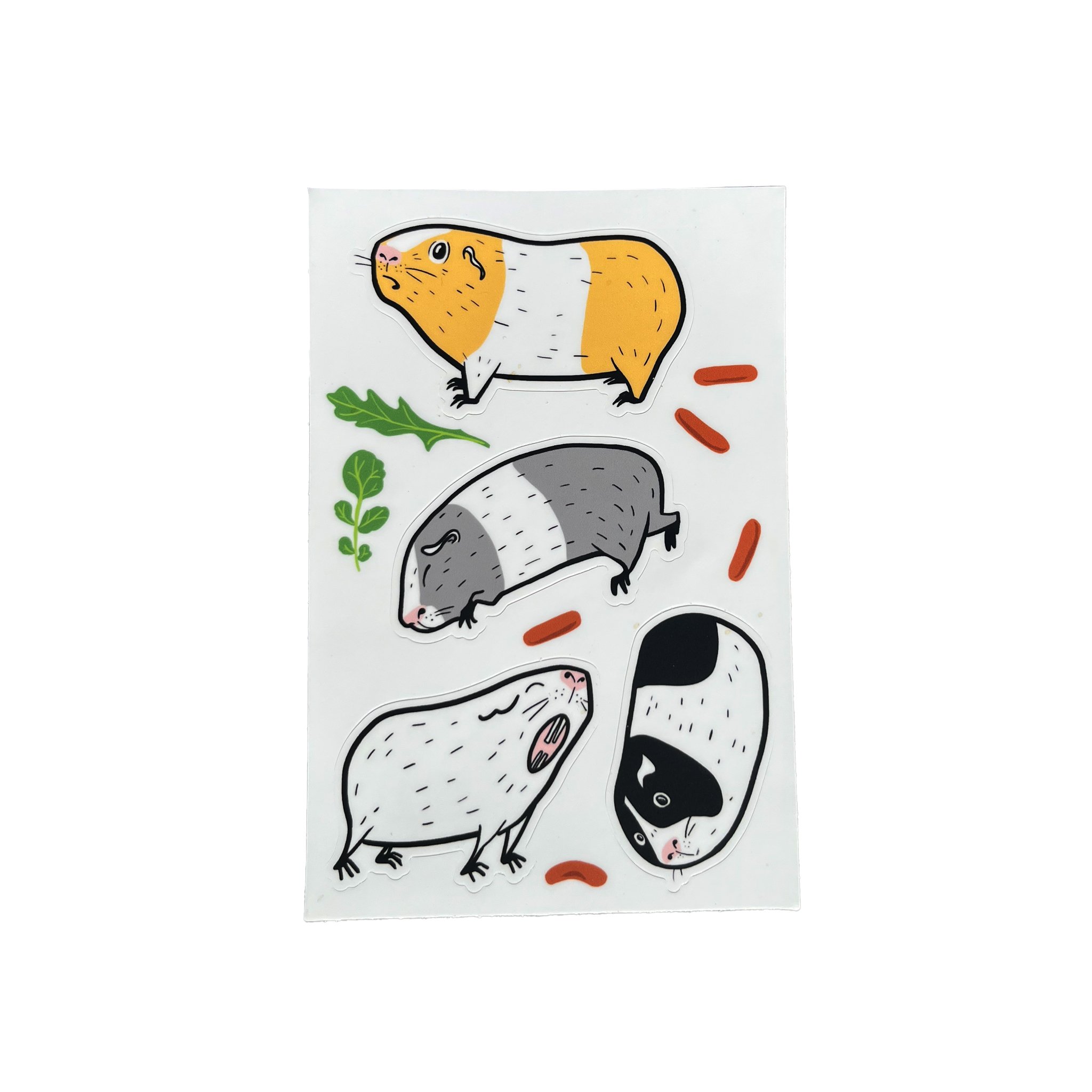 Guinea Pig Sticker Sheet
